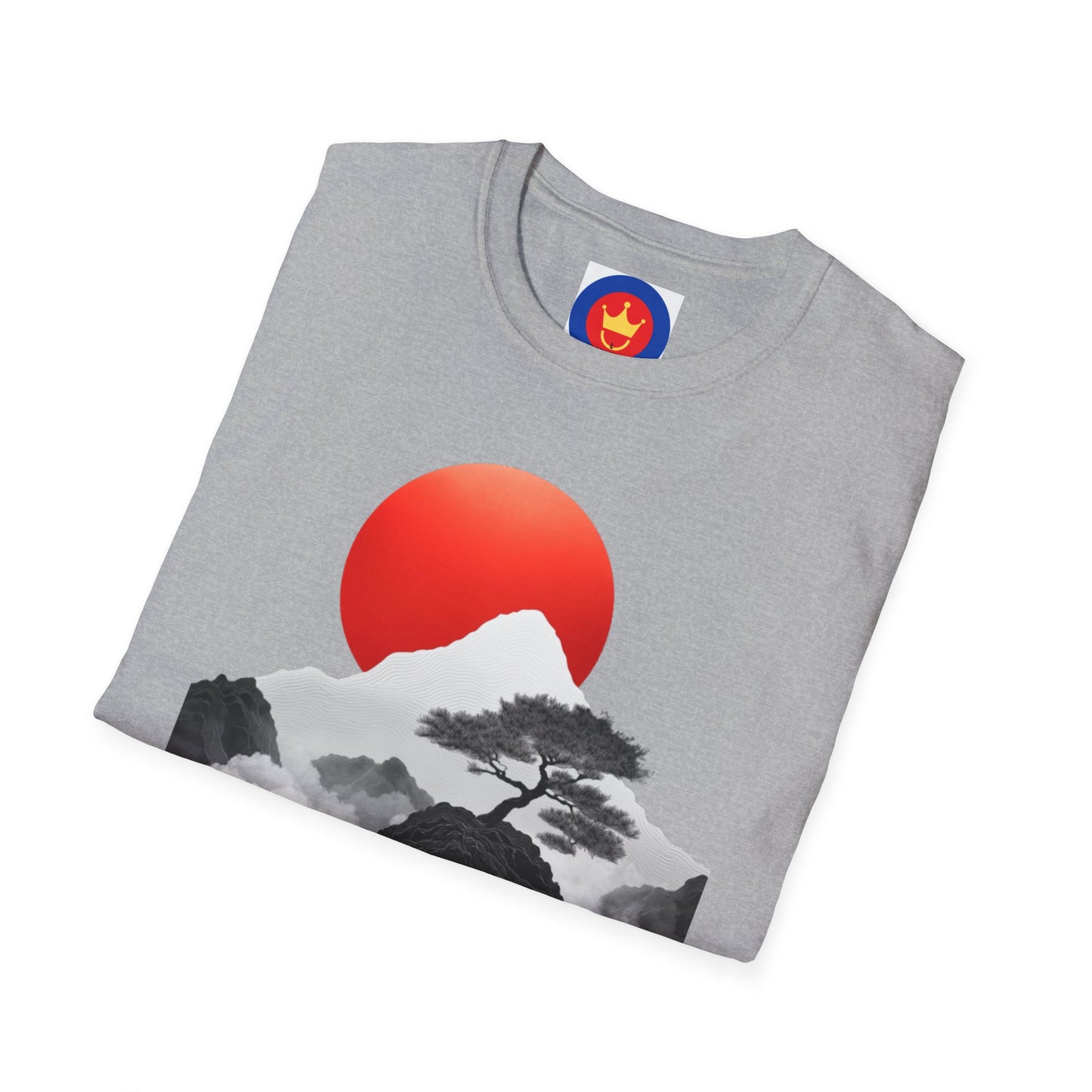 Minimalist Japanese Landscape Unisex Shirt | Zen Inspired Graphic Tee