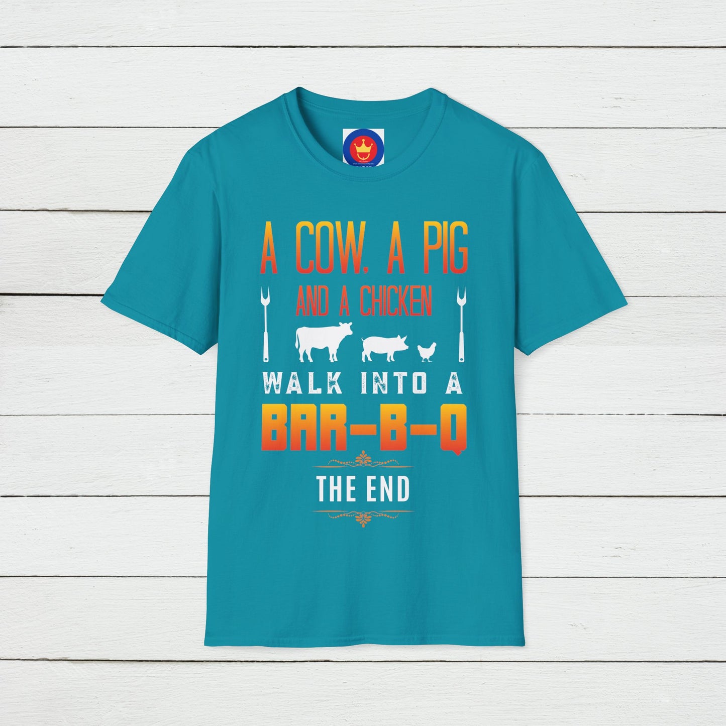 Funny BBQ Quote Unisex T-Shirt | Grill Master Tee
