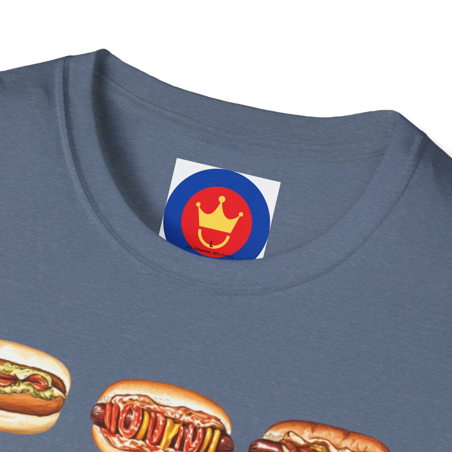 Hotdog Graphic Unisex T-Shirt | Funny Foodies Design