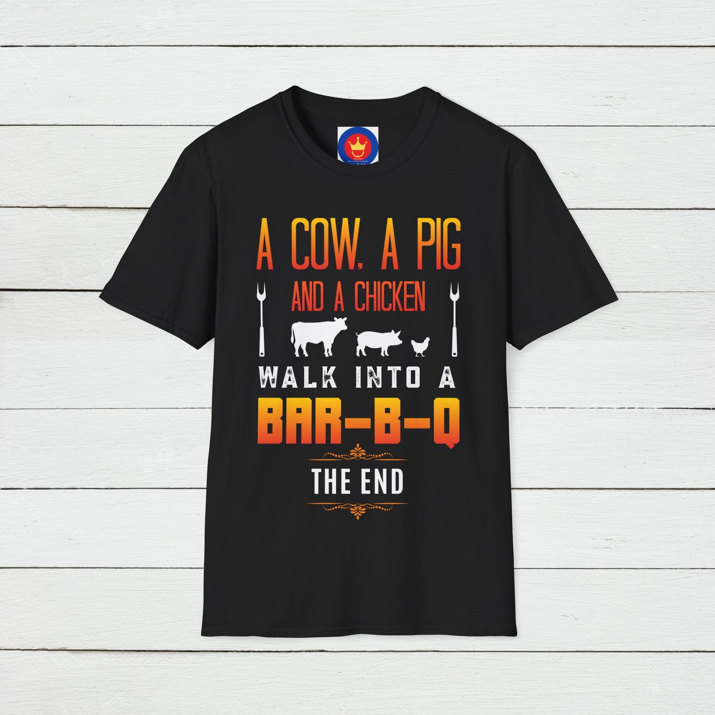 Funny BBQ Quote Unisex T-Shirt | Grill Master Tee