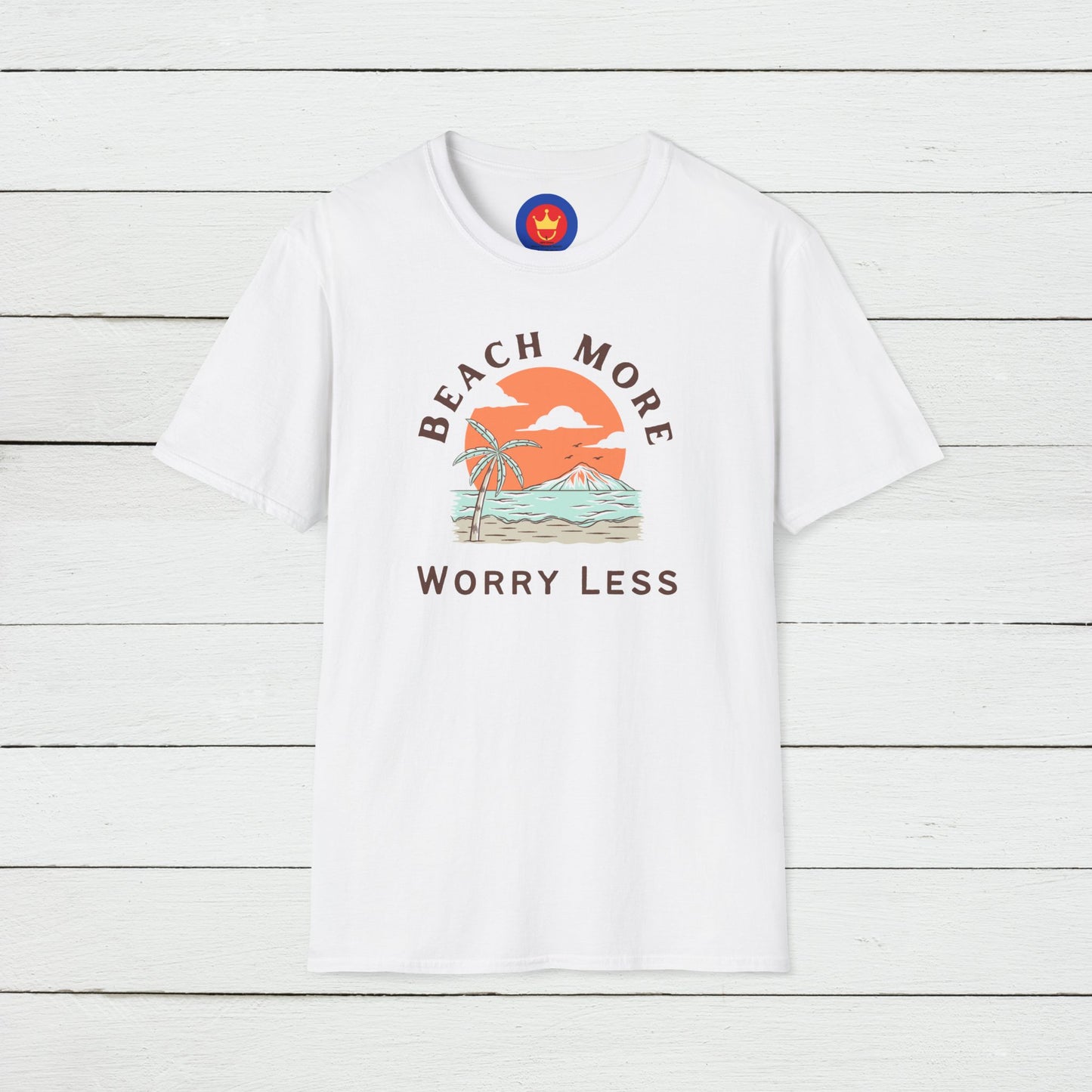 Funny Beach Quote T-Shirt | Unisex Seaside Graphic Tee