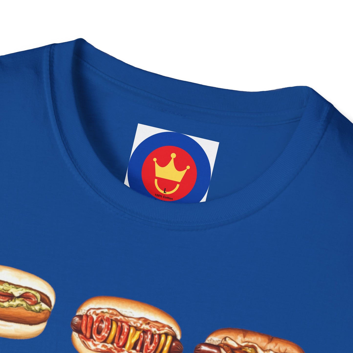 Hotdog Graphic Unisex T-Shirt | Funny Foodies Design