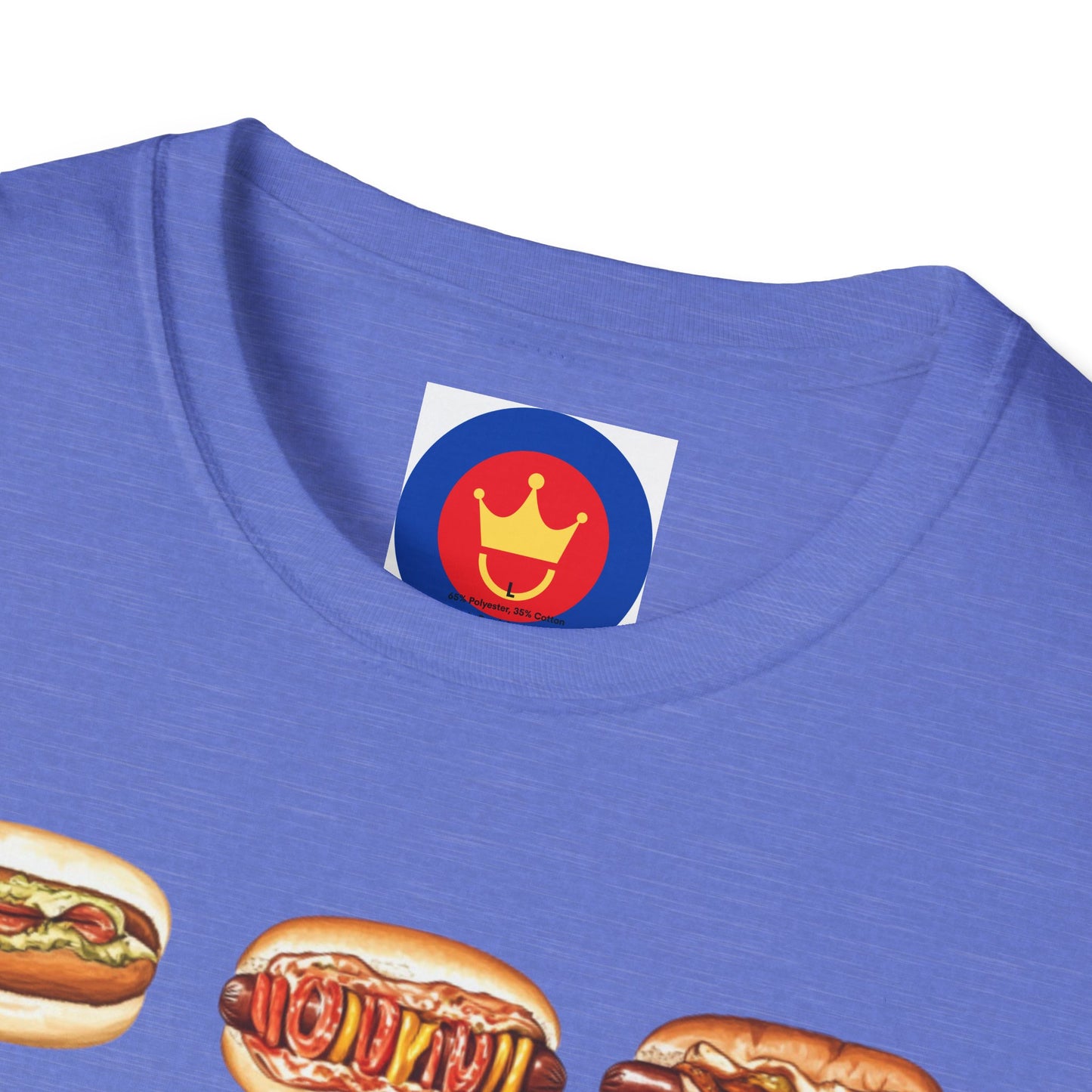 Hotdog Graphic Unisex T-Shirt | Funny Foodies Design
