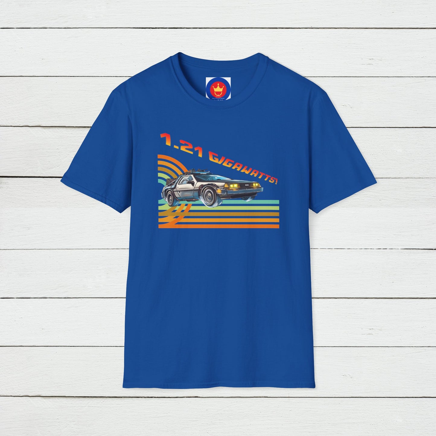 Back to the Future DeLorean Inspired Unisex T-Shirt | 80s Movie Design Shirt