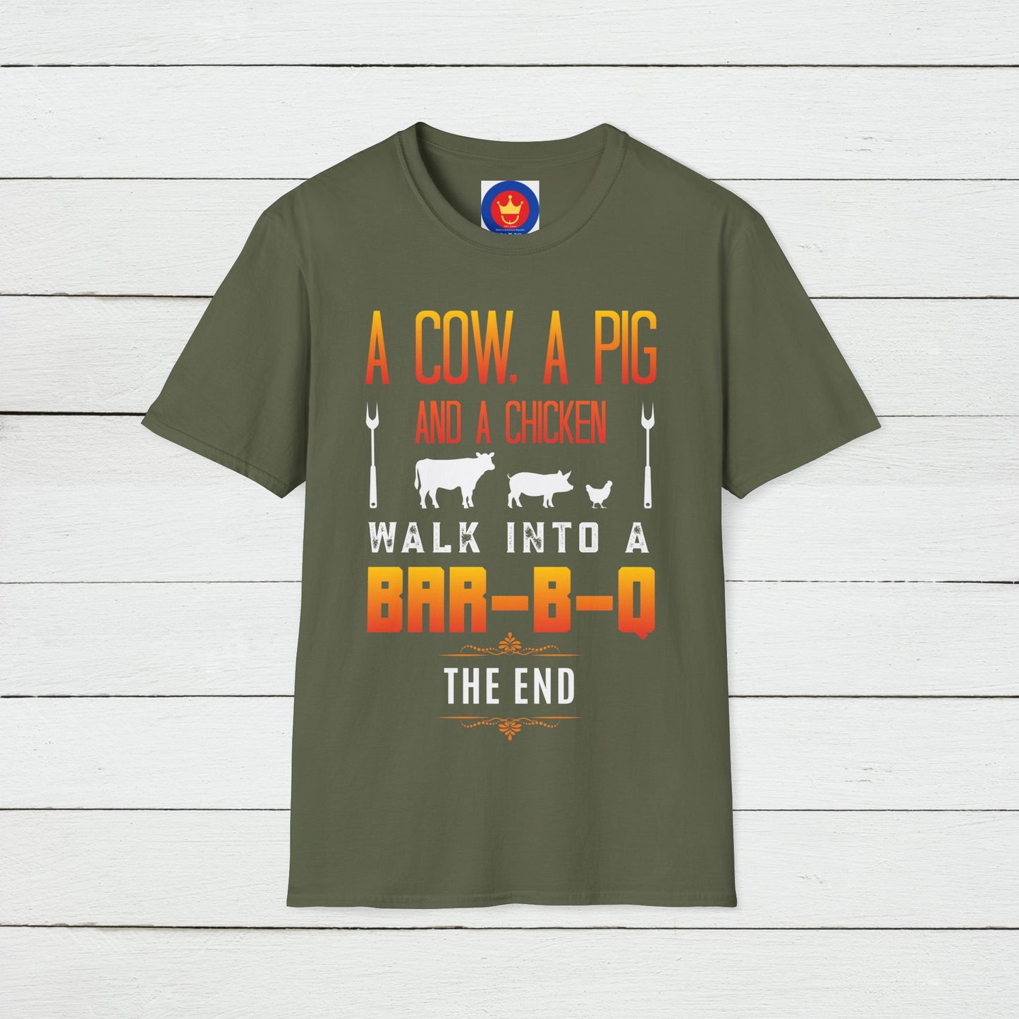 Funny BBQ Quote Unisex T-Shirt | Grill Master Tee