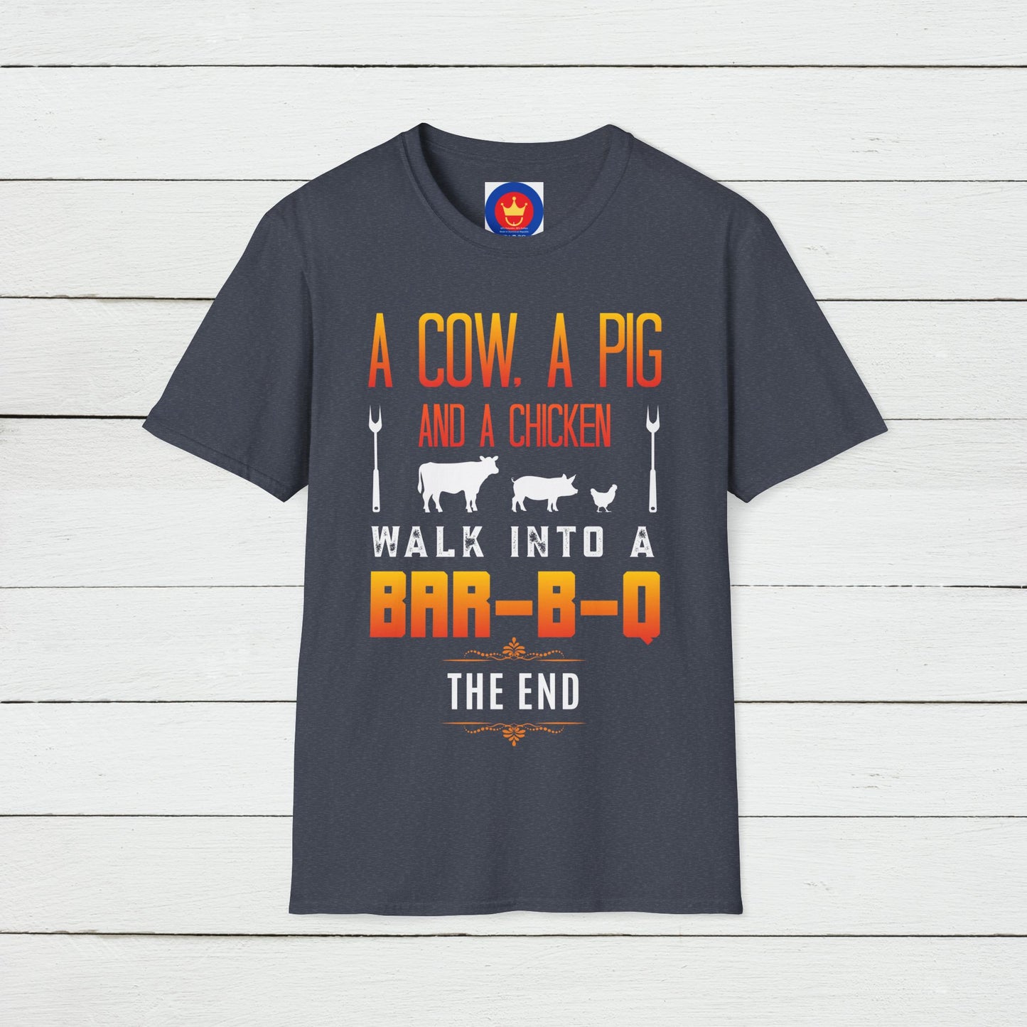 Funny BBQ Quote Unisex T-Shirt | Grill Master Tee