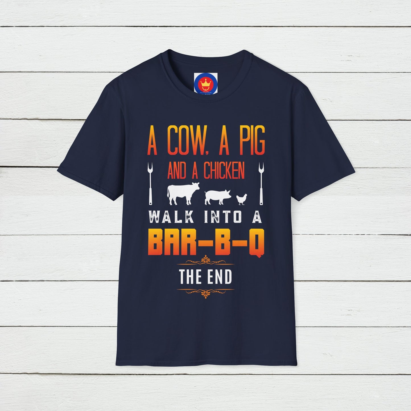 Funny BBQ Quote Unisex T-Shirt | Grill Master Tee