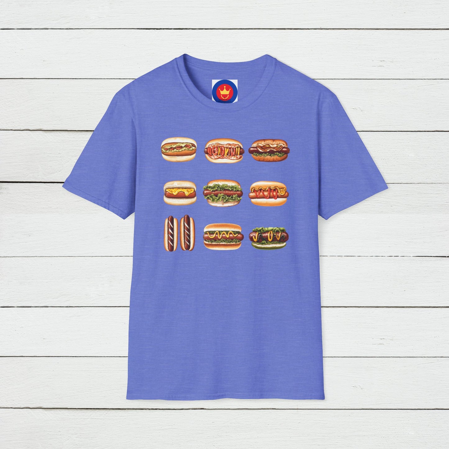 Hotdog Graphic Unisex T-Shirt | Funny Foodies Design