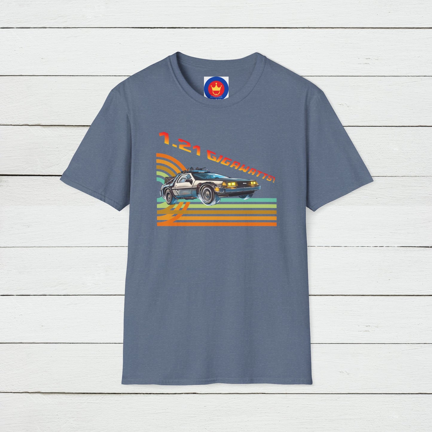 Back to the Future DeLorean Inspired Unisex T-Shirt | 80s Movie Design Shirt