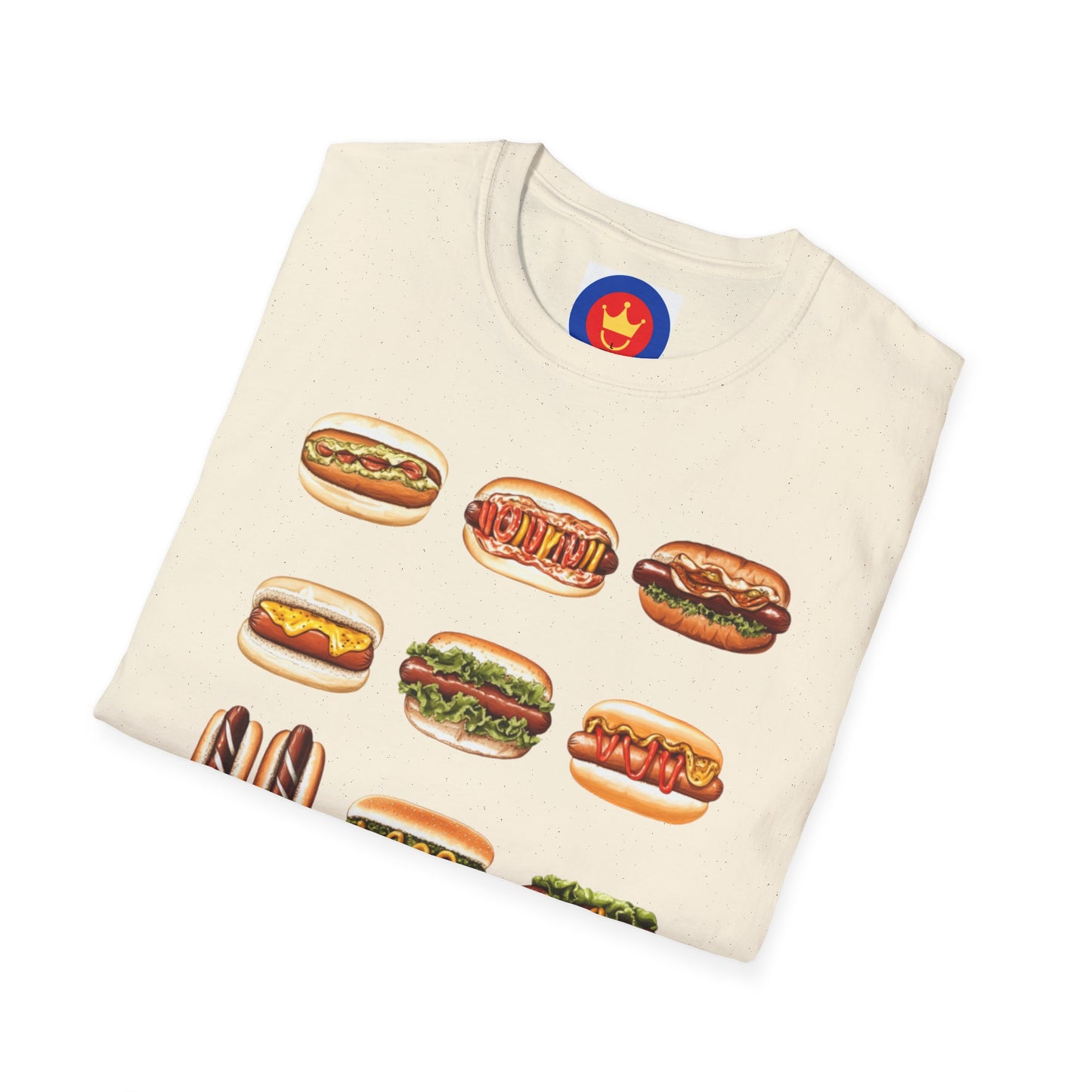 Hotdog Graphic Unisex T-Shirt | Funny Foodies Design