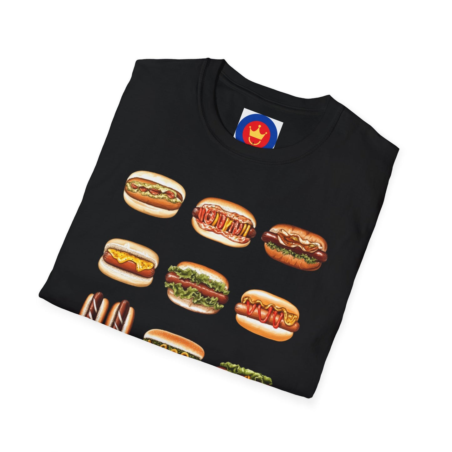 Hotdog Graphic Unisex T-Shirt | Funny Foodies Design