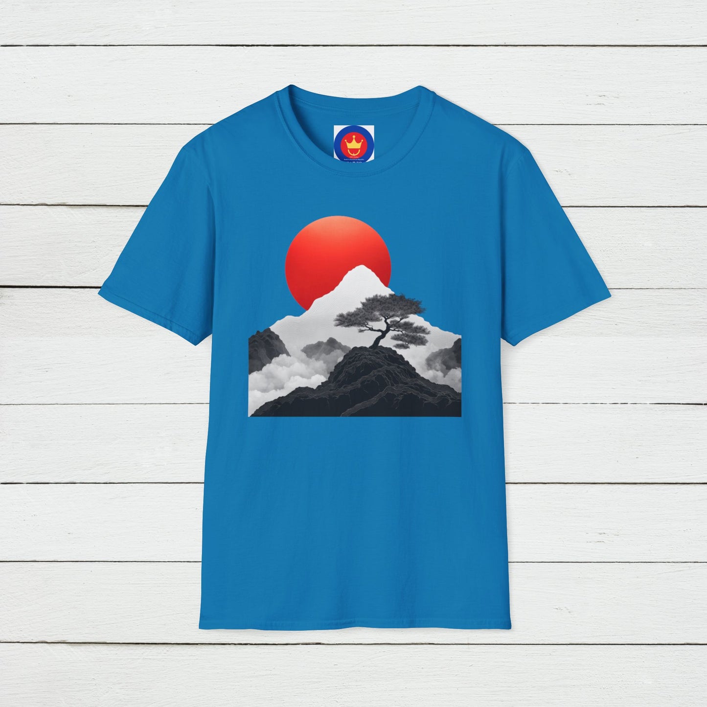 Minimalist Japanese Landscape Unisex Shirt | Zen Inspired Graphic Tee