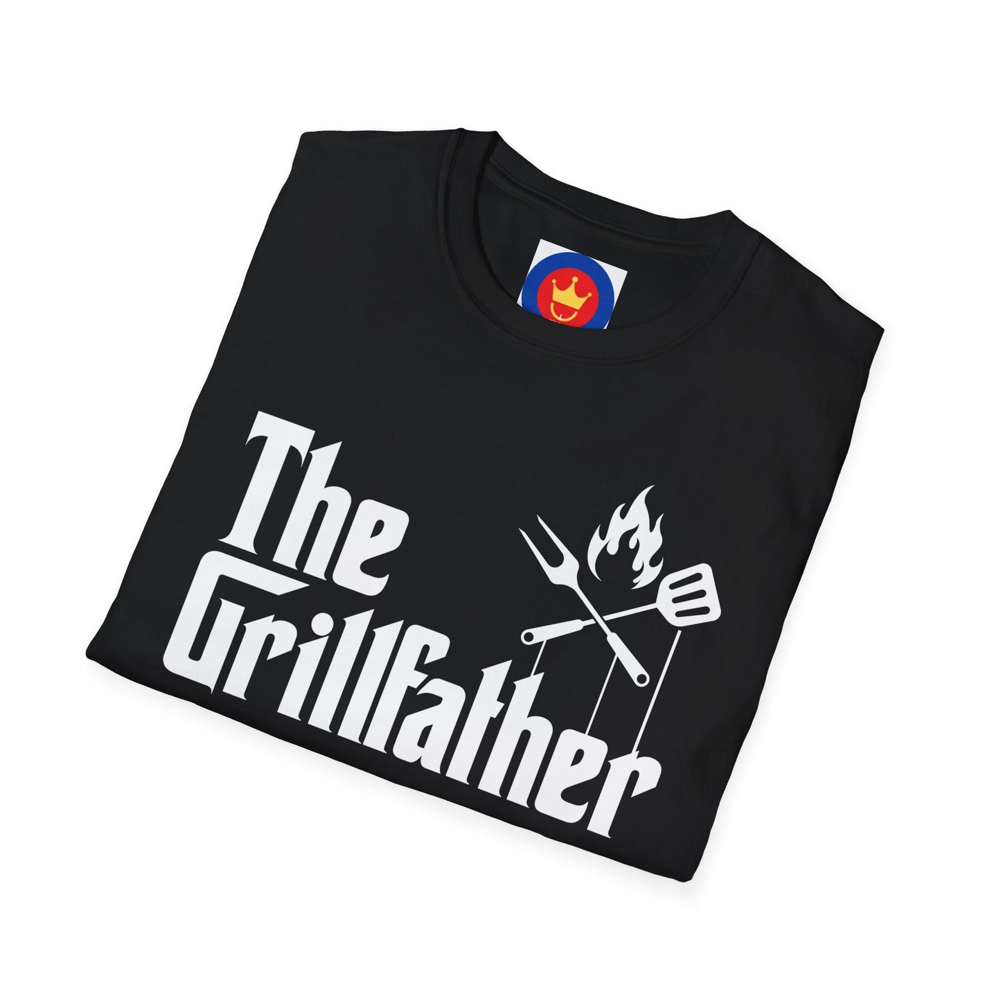 The Grillfather Unisex Softstyle T-Shirt | Godfather Movie Parody Tee | Funny BBQ Shirt