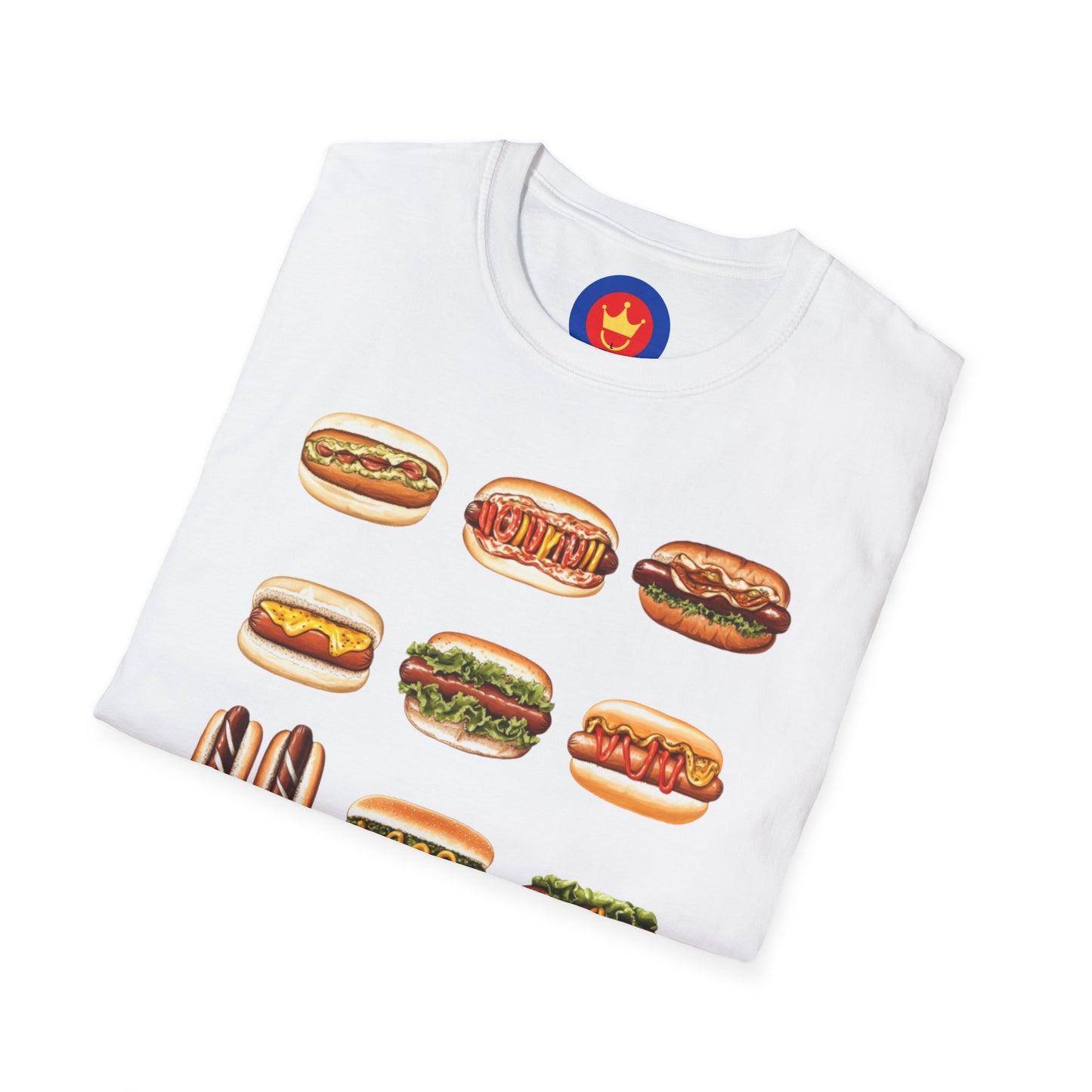 Hotdog Graphic Unisex T-Shirt | Funny Foodies Design