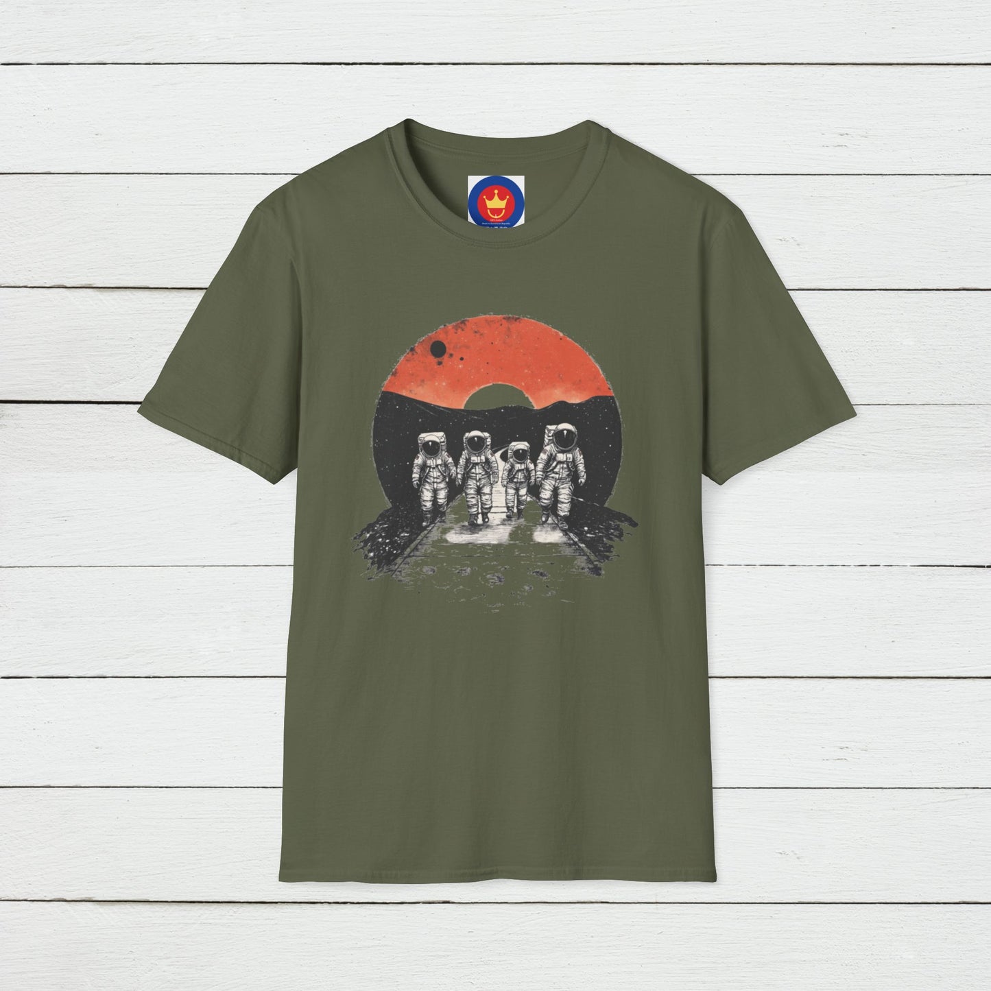 Astronaut T-Shirt, Unisex Space Graphic Tee, Astronaut Adventures Tee, Outer Space Design, Unique Cosmic Apparel, Retro Sci-Fi Space Shirt