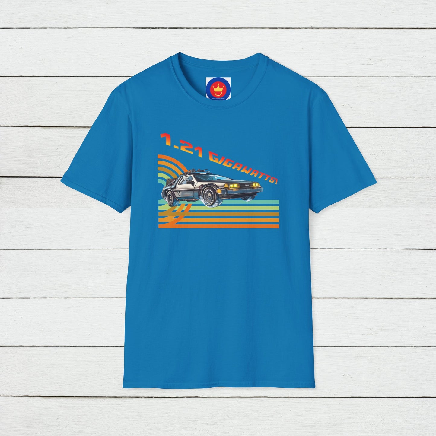 Back to the Future DeLorean Inspired Unisex T-Shirt | 80s Movie Design Shirt