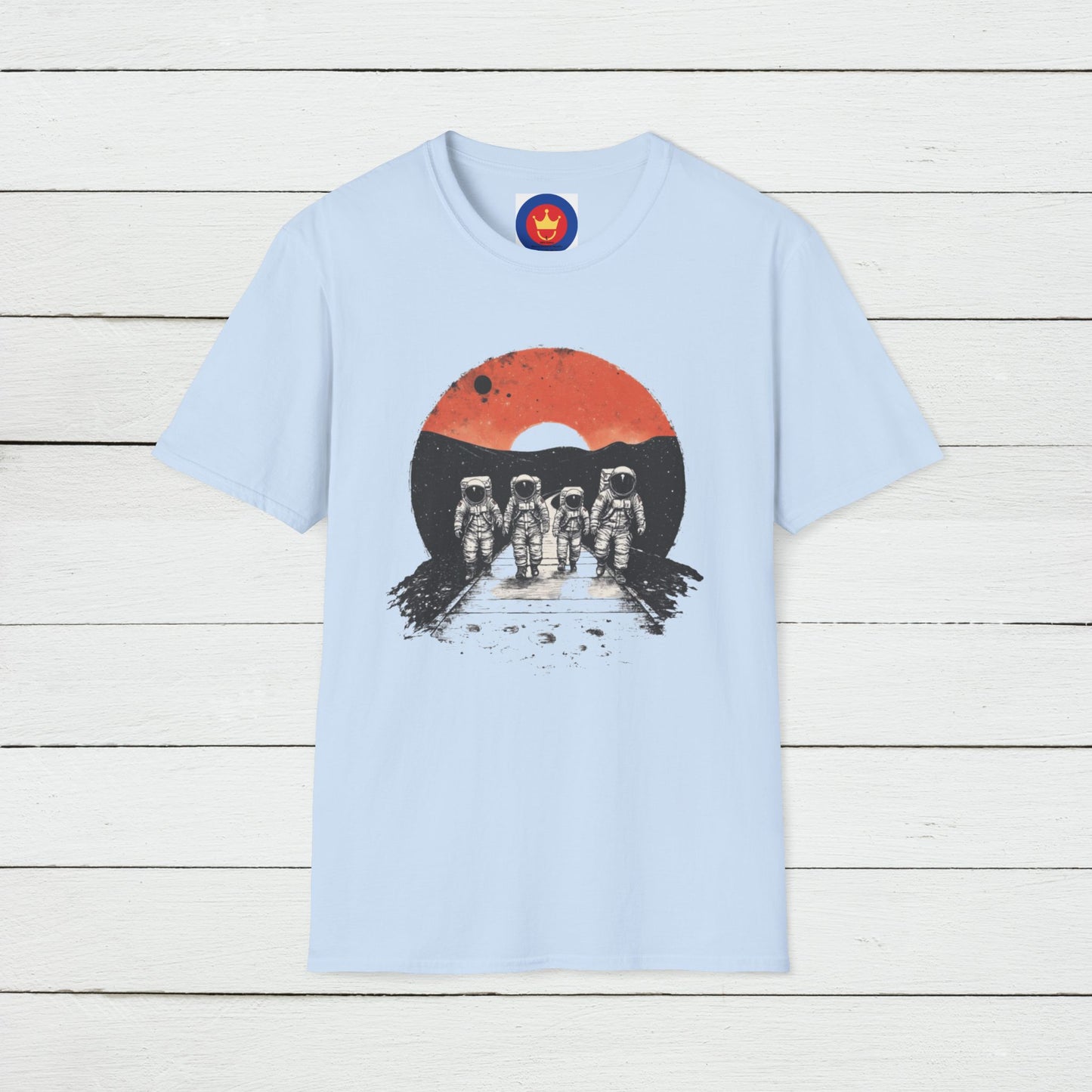 Astronaut T-Shirt, Unisex Space Graphic Tee, Astronaut Adventures Tee, Outer Space Design, Unique Cosmic Apparel, Retro Sci-Fi Space Shirt
