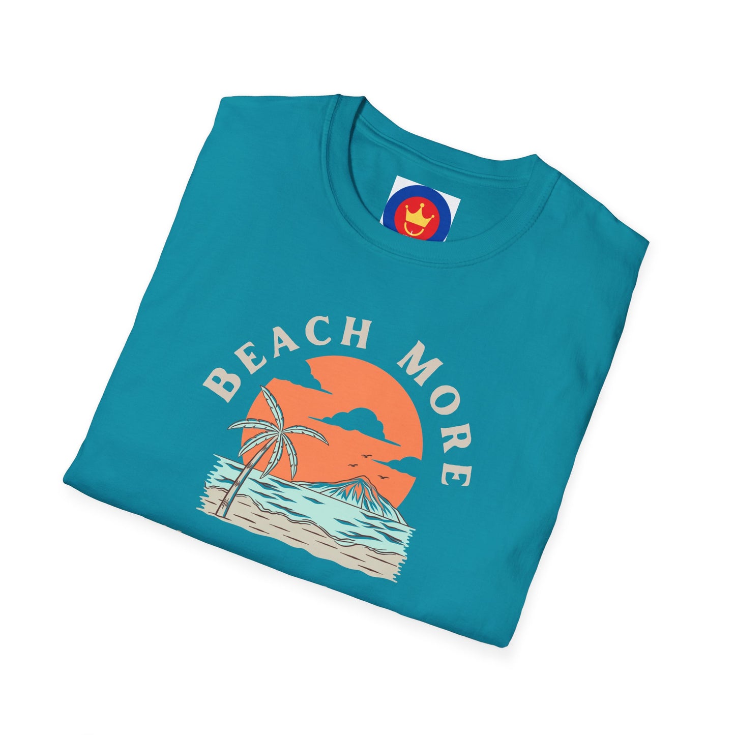 Funny Beach Quote T-Shirt | Unisex Seaside Graphic Tee
