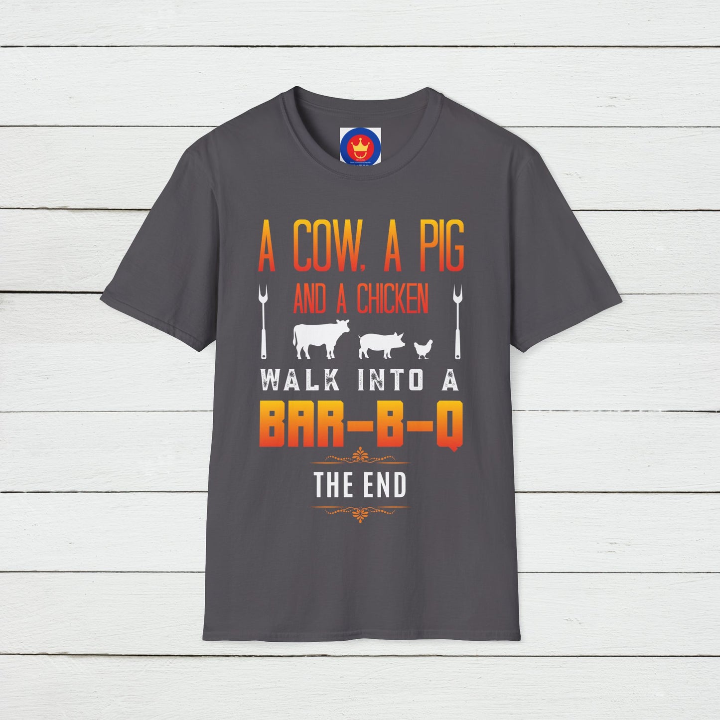 Funny BBQ Quote Unisex T-Shirt | Grill Master Tee
