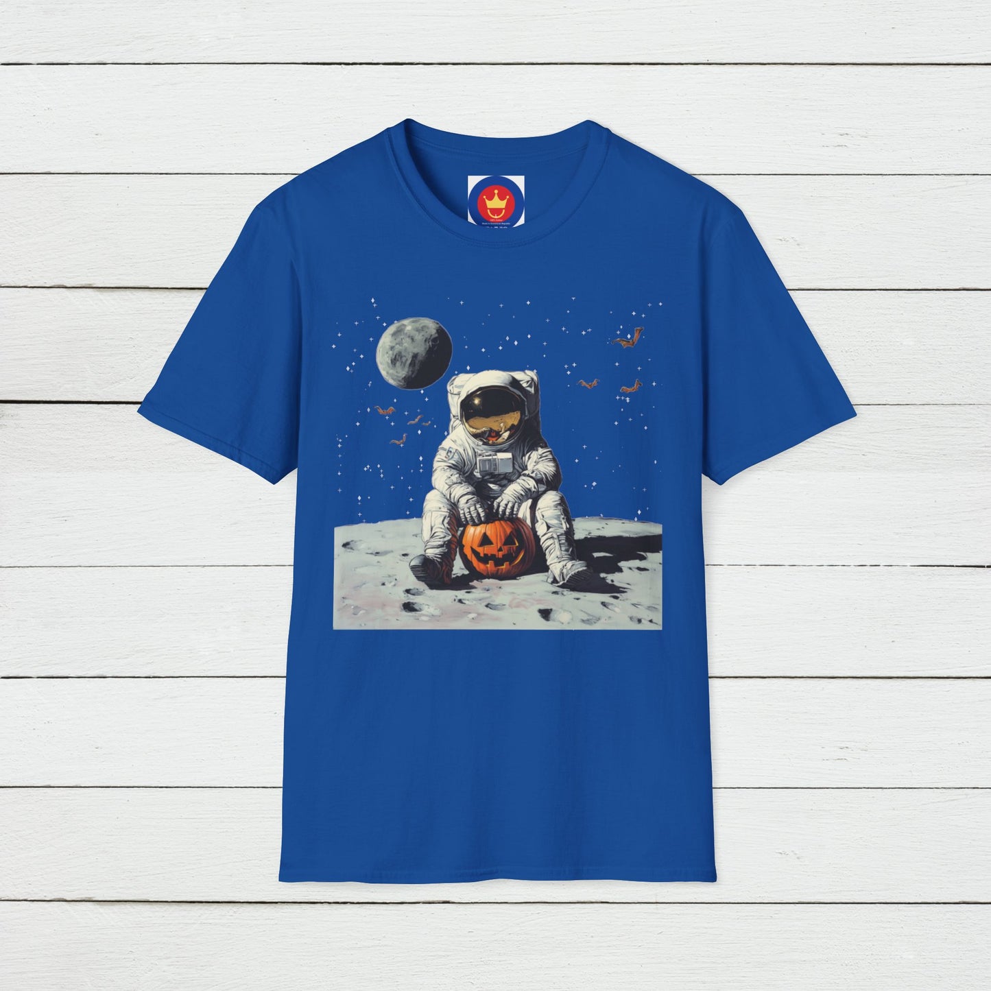 Retro Halloween shirt, Creep it Real Shirt, Vintage Halloween Shirt, Astronaut Shirt, Moon, Spaceman Shirt, Outer Space Shirt, Unisex Shirt