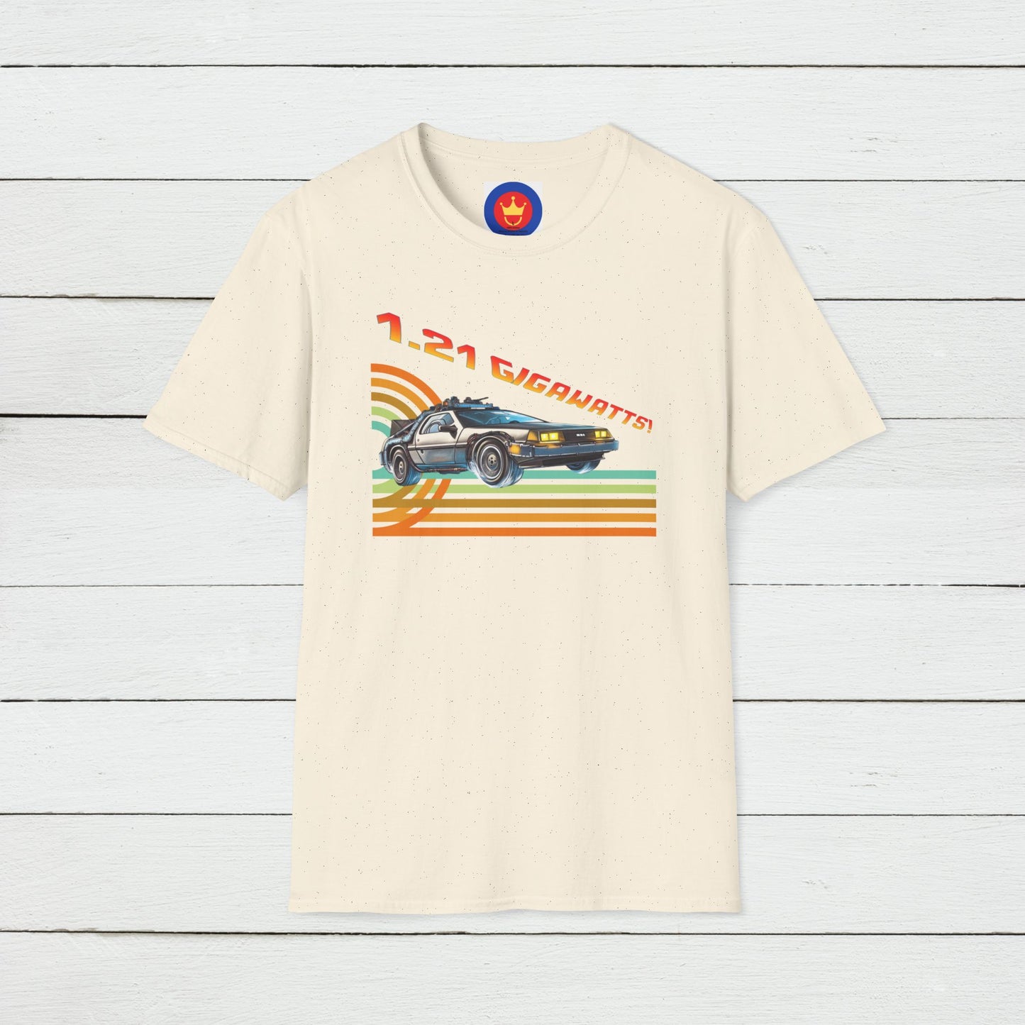 Back to the Future DeLorean Inspired Unisex T-Shirt | 80s Movie Design Shirt
