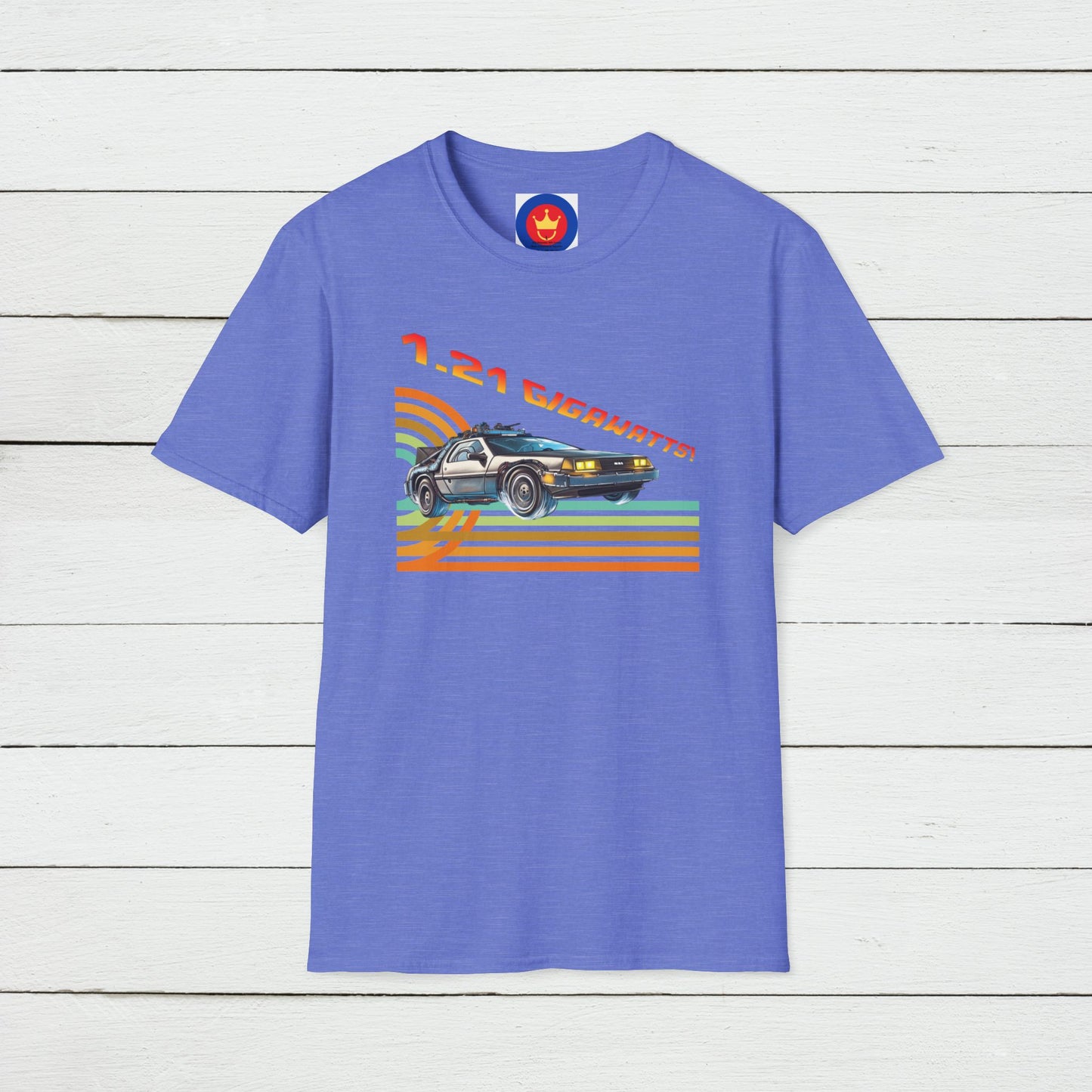 Back to the Future DeLorean Inspired Unisex T-Shirt | 80s Movie Design Shirt