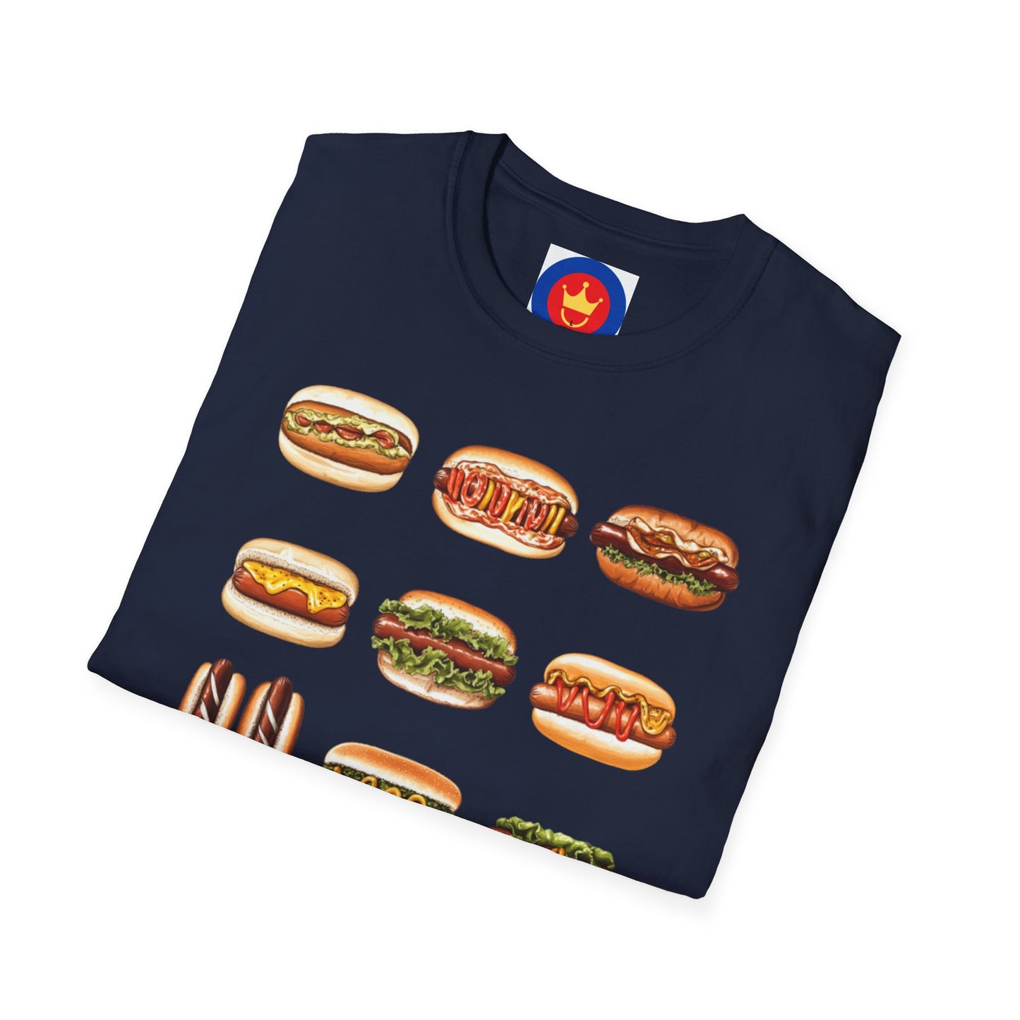 Hotdog Graphic Unisex T-Shirt | Funny Foodies Design