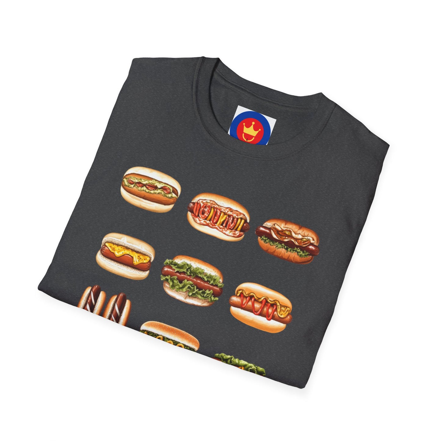 Hotdog Graphic Unisex T-Shirt | Funny Foodies Design