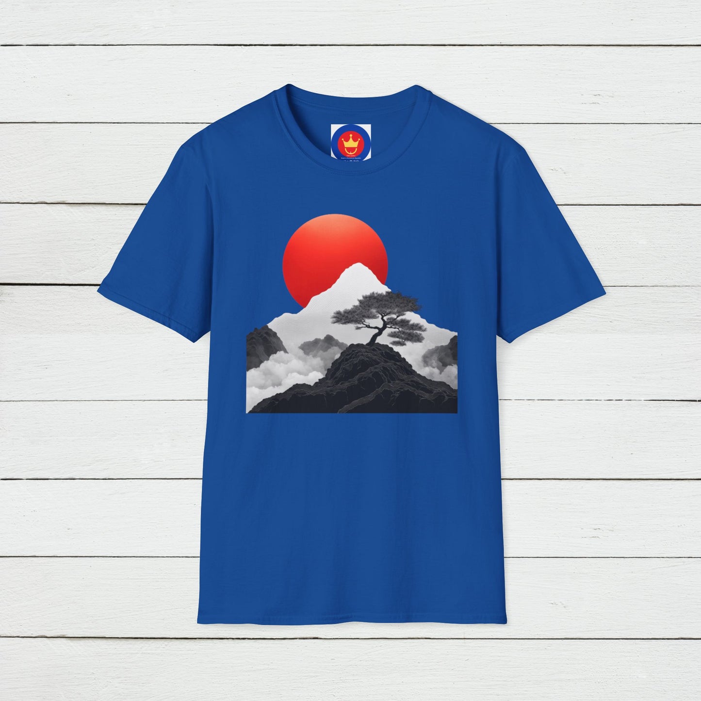 Minimalist Japanese Landscape Unisex Shirt | Zen Inspired Graphic Tee
