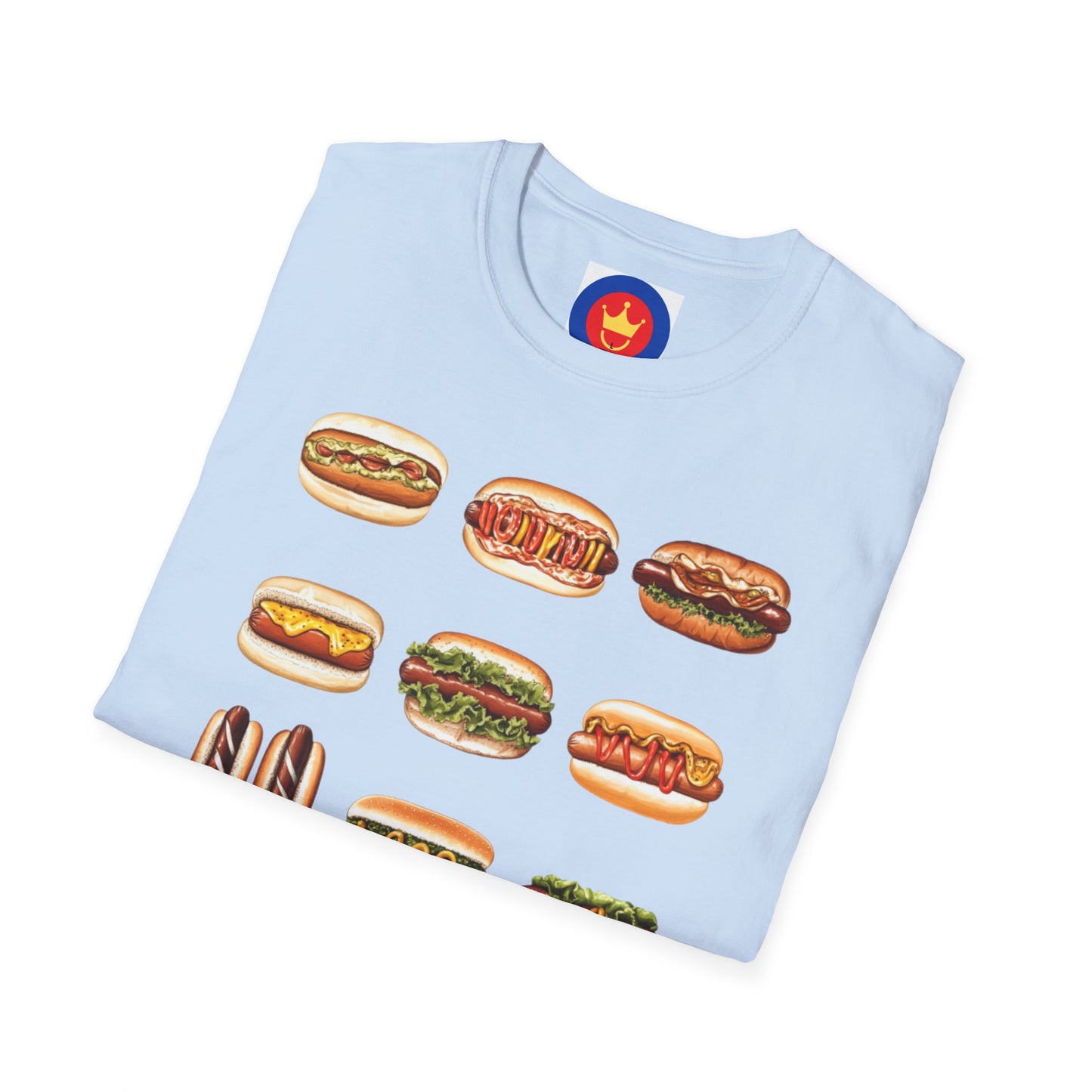 Hotdog Graphic Unisex T-Shirt | Funny Foodies Design