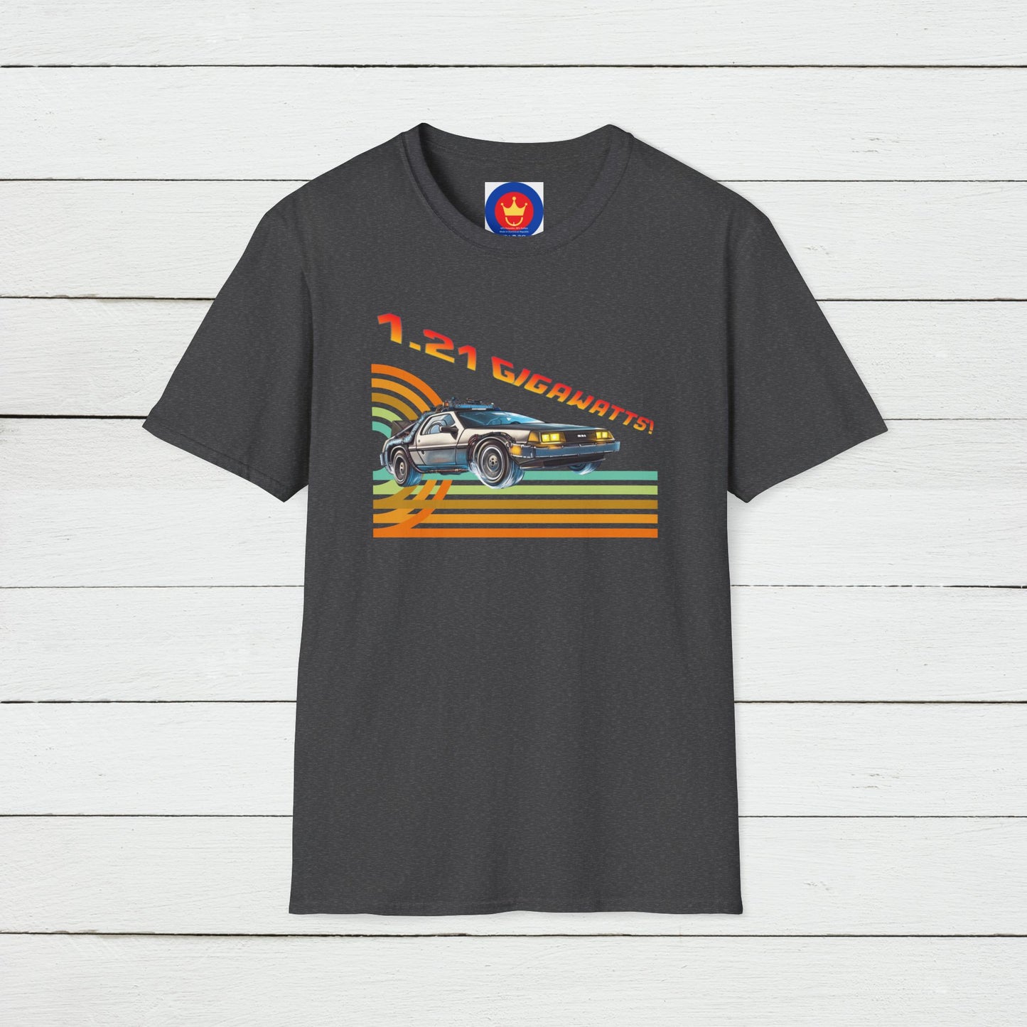 Back to the Future DeLorean Inspired Unisex T-Shirt | 80s Movie Design Shirt