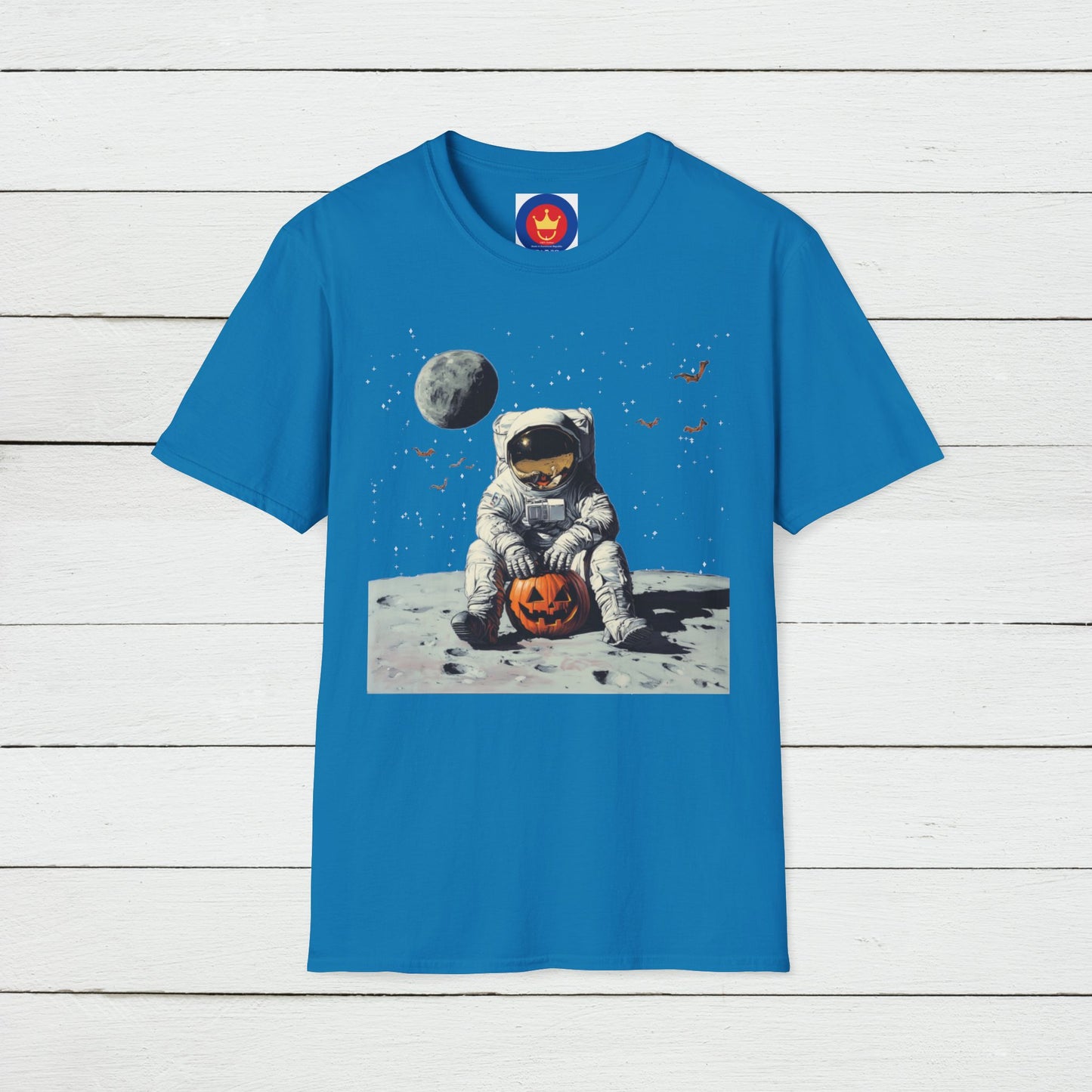 Retro Halloween shirt, Creep it Real Shirt, Vintage Halloween Shirt, Astronaut Shirt, Moon, Spaceman Shirt, Outer Space Shirt, Unisex Shirt