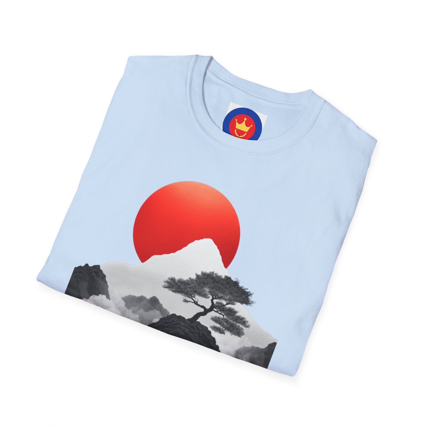 Minimalist Japanese Landscape Unisex Shirt | Zen Inspired Graphic Tee