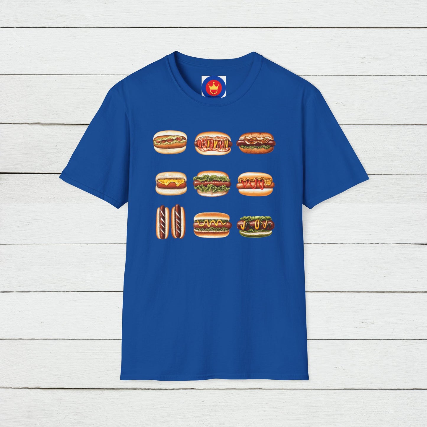 Hotdog Graphic Unisex T-Shirt | Funny Foodies Design