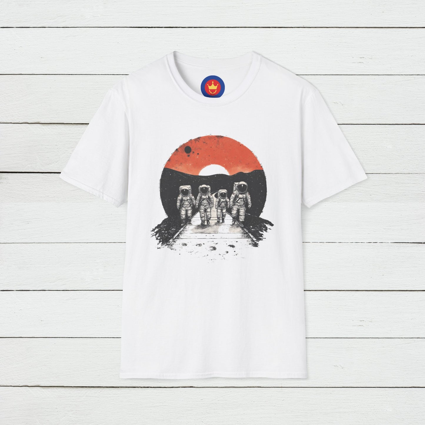 Astronaut T-Shirt, Unisex Space Graphic Tee, Astronaut Adventures Tee, Outer Space Design, Unique Cosmic Apparel, Retro Sci-Fi Space Shirt