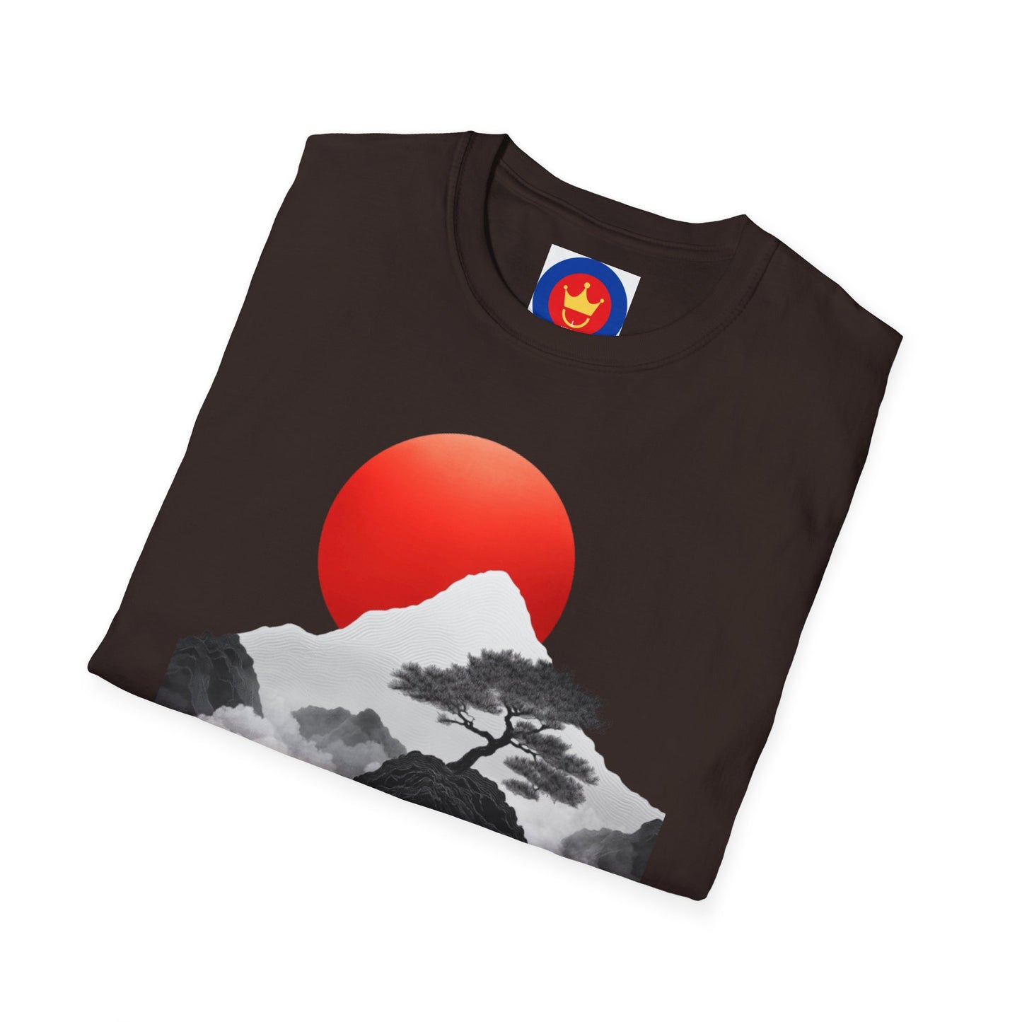 Minimalist Japanese Landscape Unisex Shirt | Zen Inspired Graphic Tee