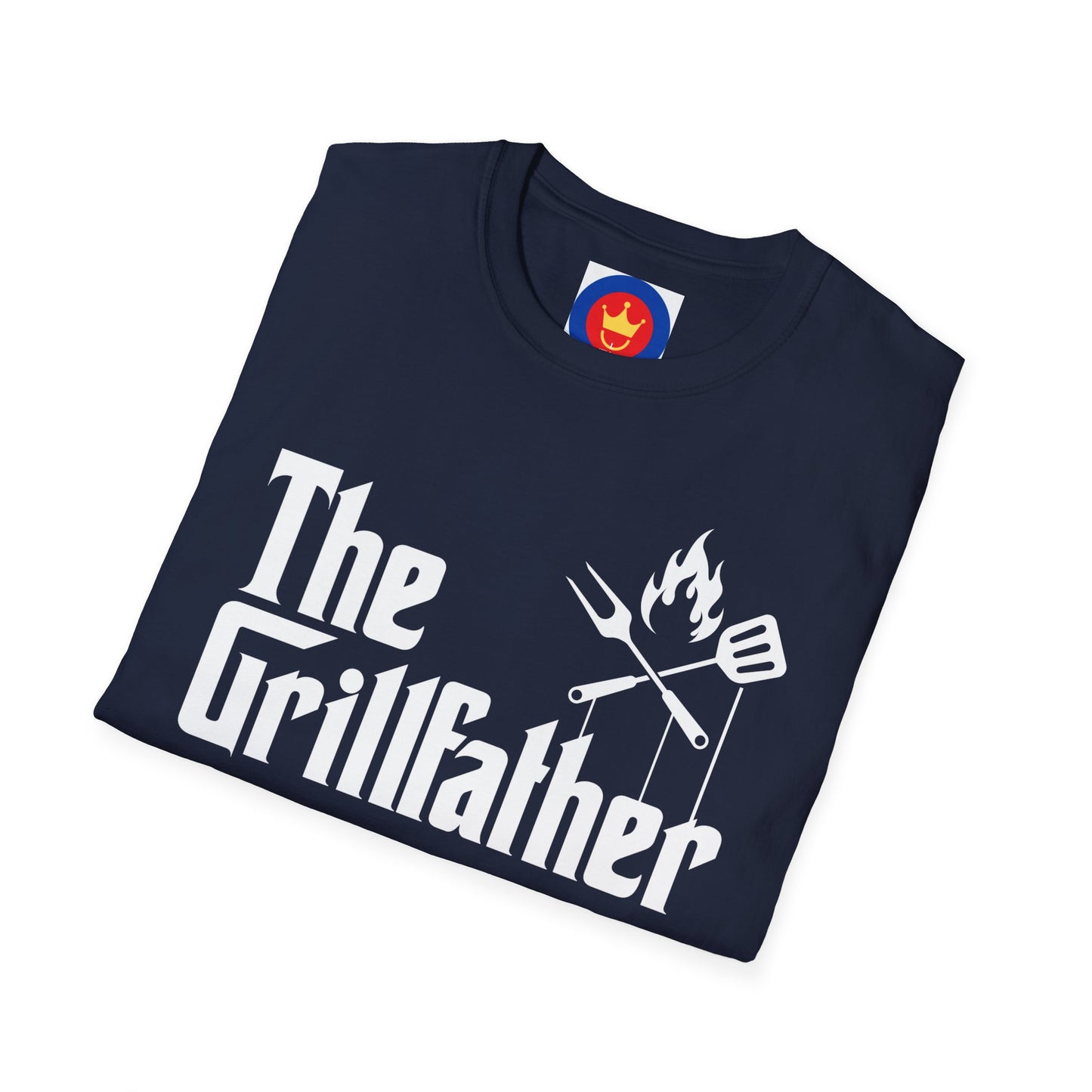 The Grillfather Unisex Softstyle T-Shirt | Godfather Movie Parody Tee | Funny BBQ Shirt