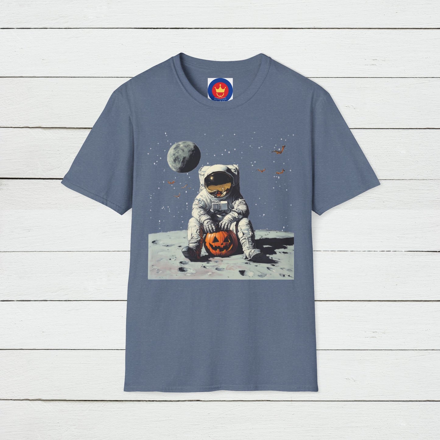 Retro Halloween shirt, Creep it Real Shirt, Vintage Halloween Shirt, Astronaut Shirt, Moon, Spaceman Shirt, Outer Space Shirt, Unisex Shirt