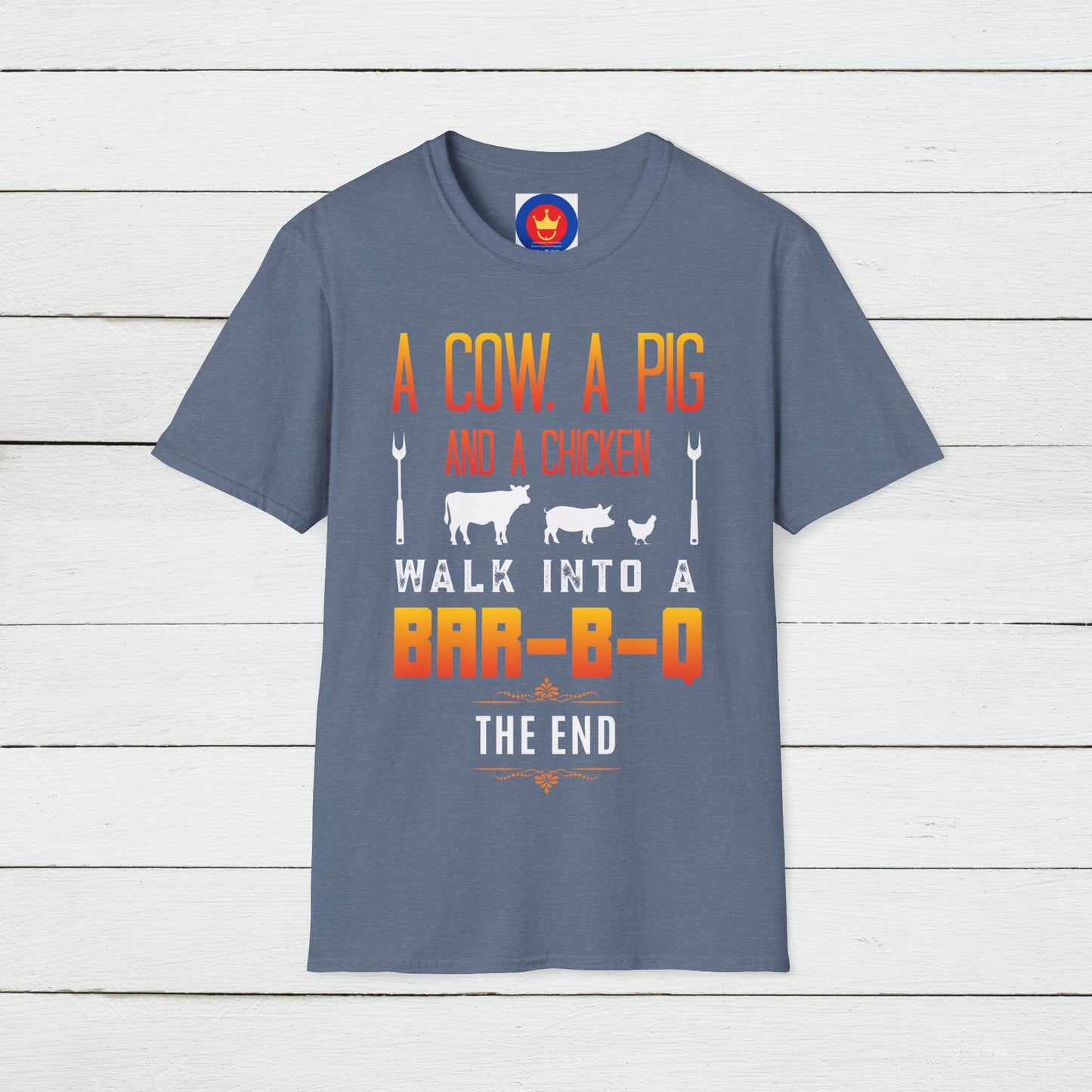 Funny BBQ Quote Unisex T-Shirt | Grill Master Tee