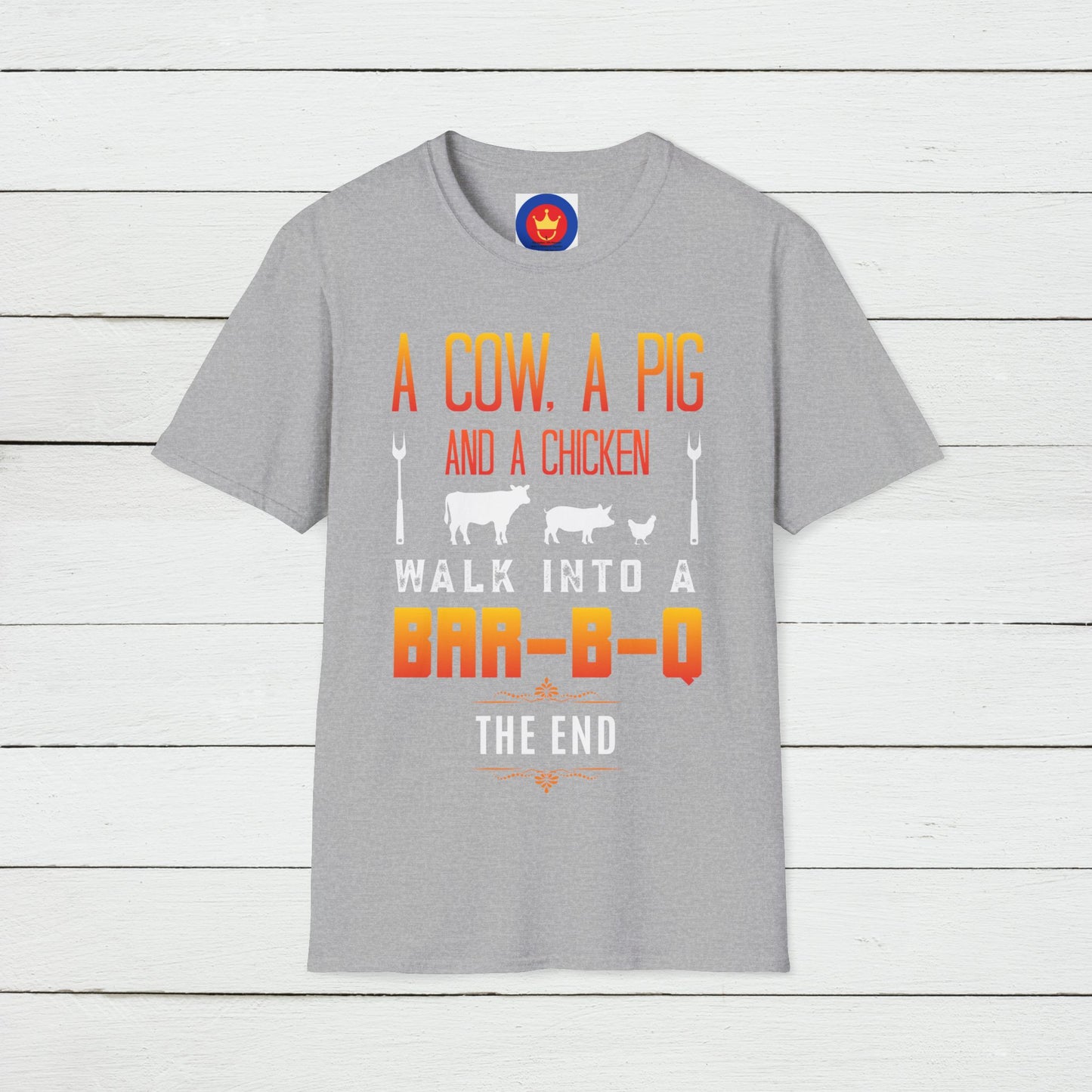 Funny BBQ Quote Unisex T-Shirt | Grill Master Tee