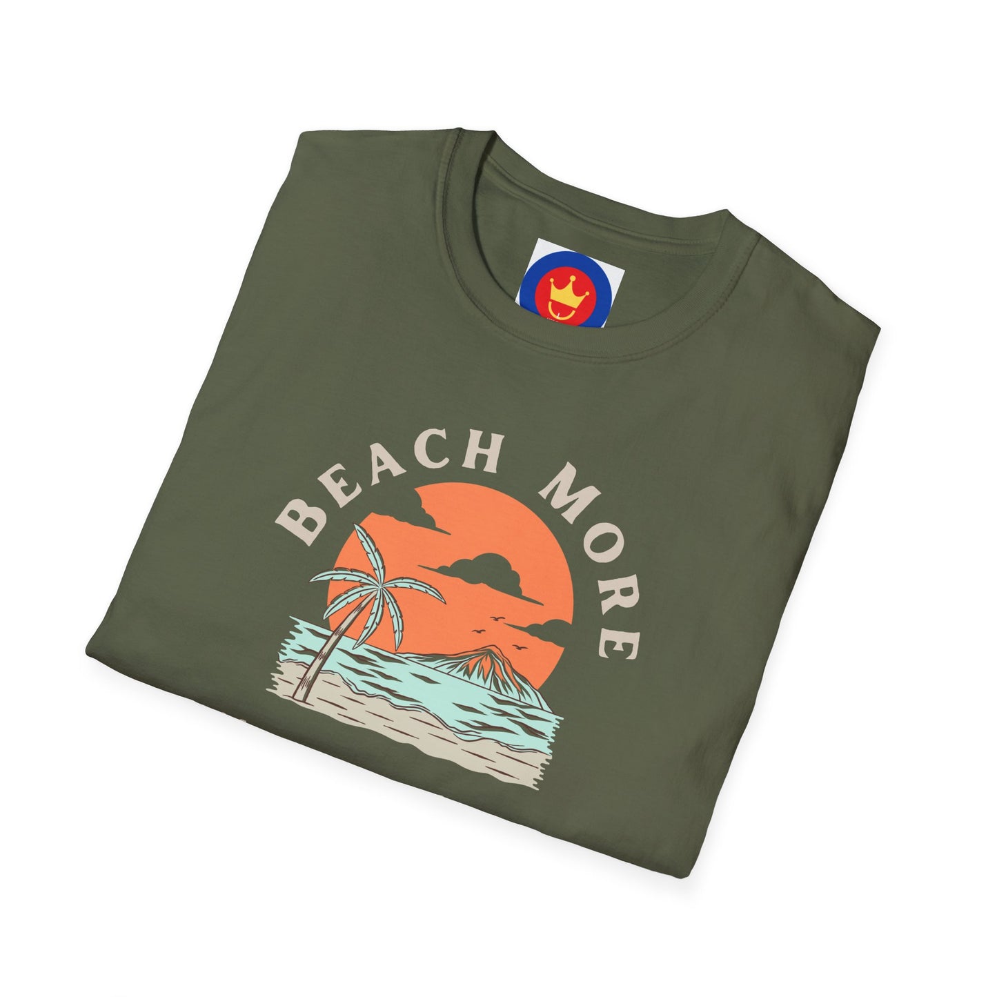 Funny Beach Quote T-Shirt | Unisex Seaside Graphic Tee
