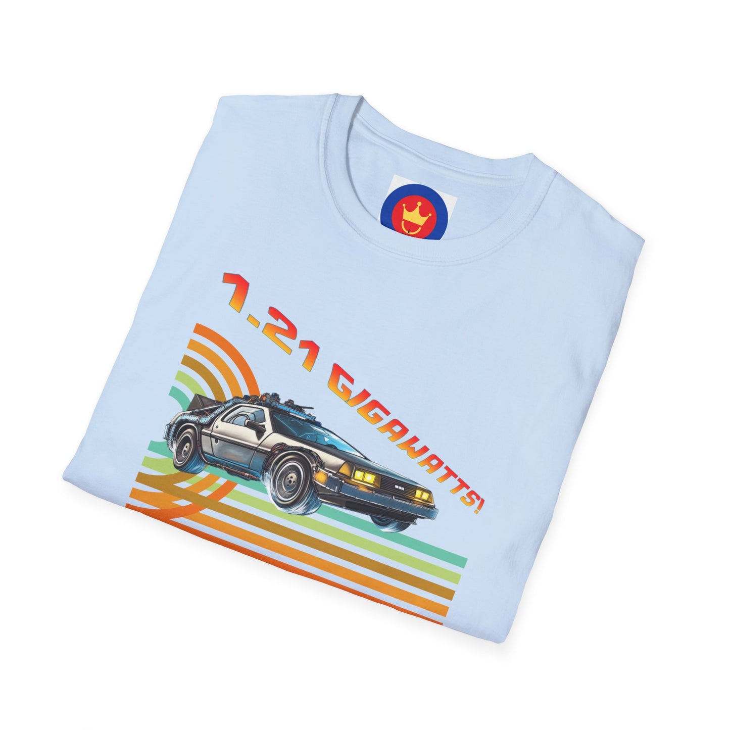 Back to the Future DeLorean Inspired Unisex T-Shirt | 80s Movie Design Shirt