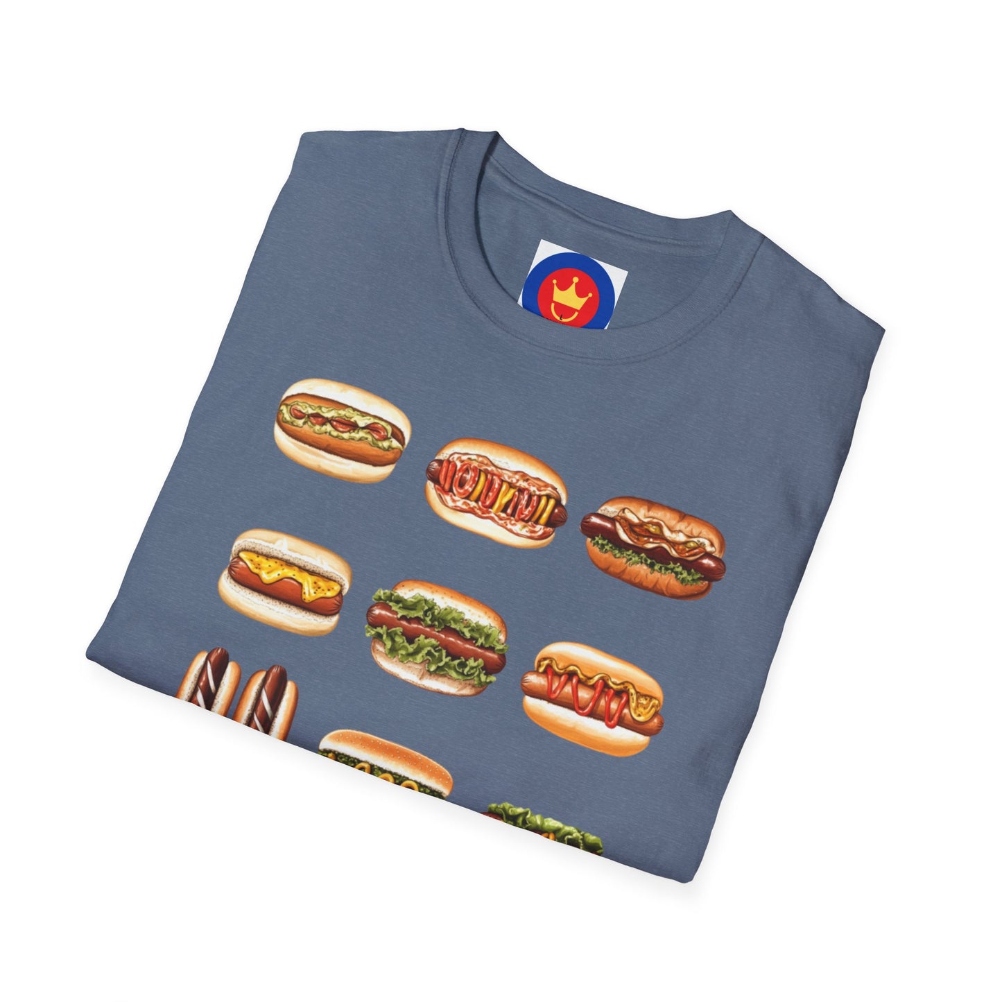 Hotdog Graphic Unisex T-Shirt | Funny Foodies Design