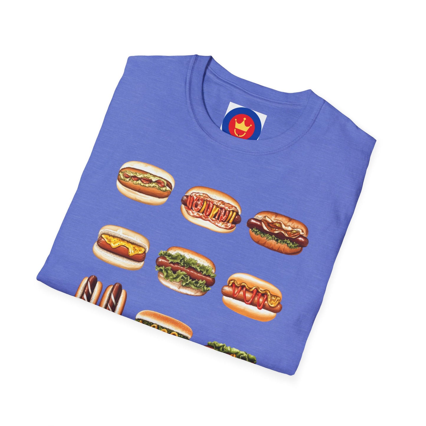 Hotdog Graphic Unisex T-Shirt | Funny Foodies Design