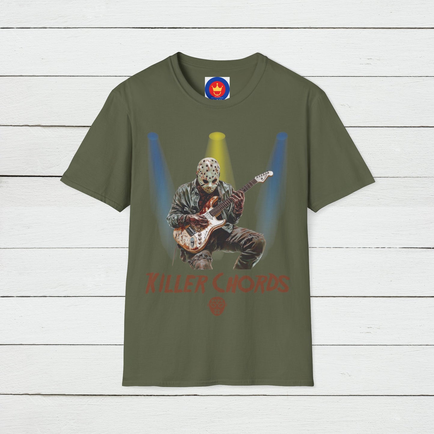 Friday the 13th Jason Voorhees Unisex T-Shirt | Guitar Player Gift