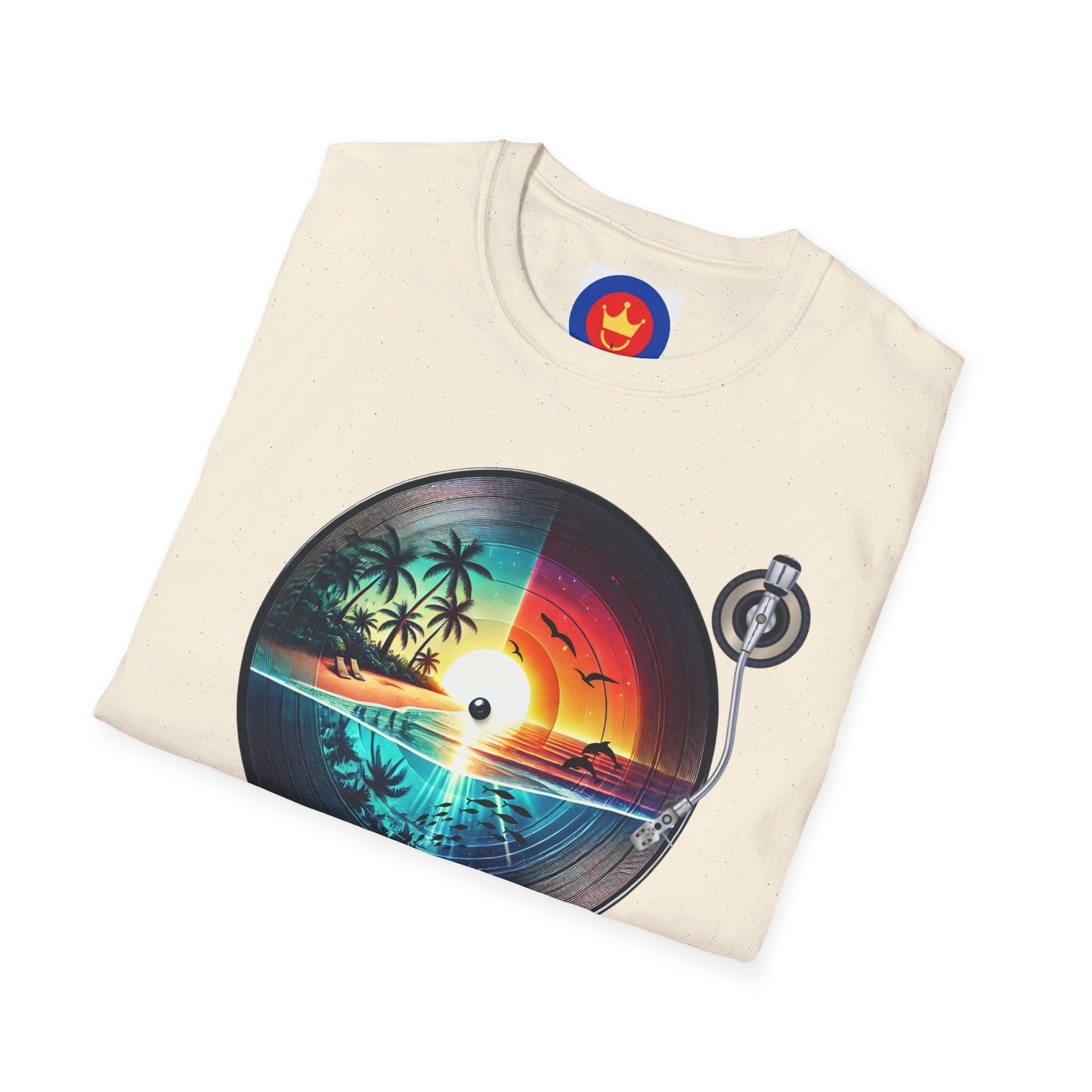 Beach Vinyl Unisex T-Shirt | Beach Bum Fashion Apparel