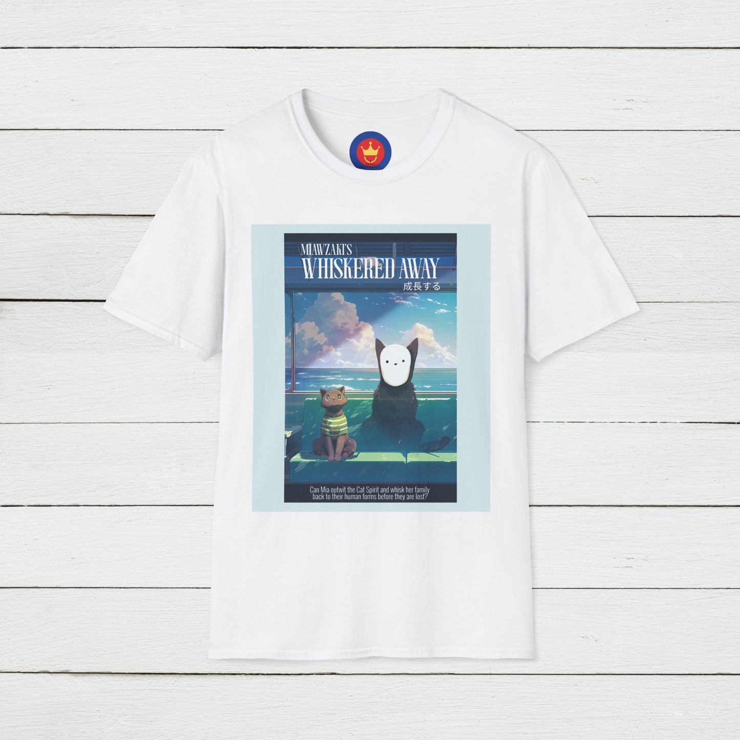Spirited Away Funny Cat Unisex T-shirt | Ghibli Studio Chihiro shirt