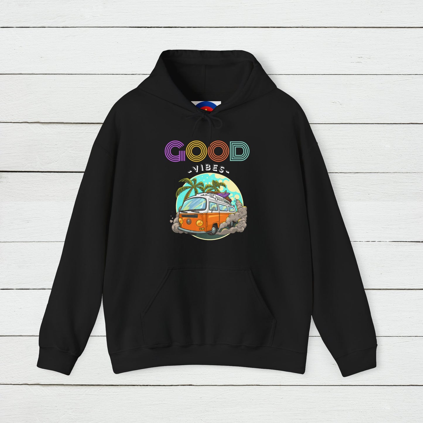 Retro Surf Hoodie | Classic Surfing Design | Surfer Gift