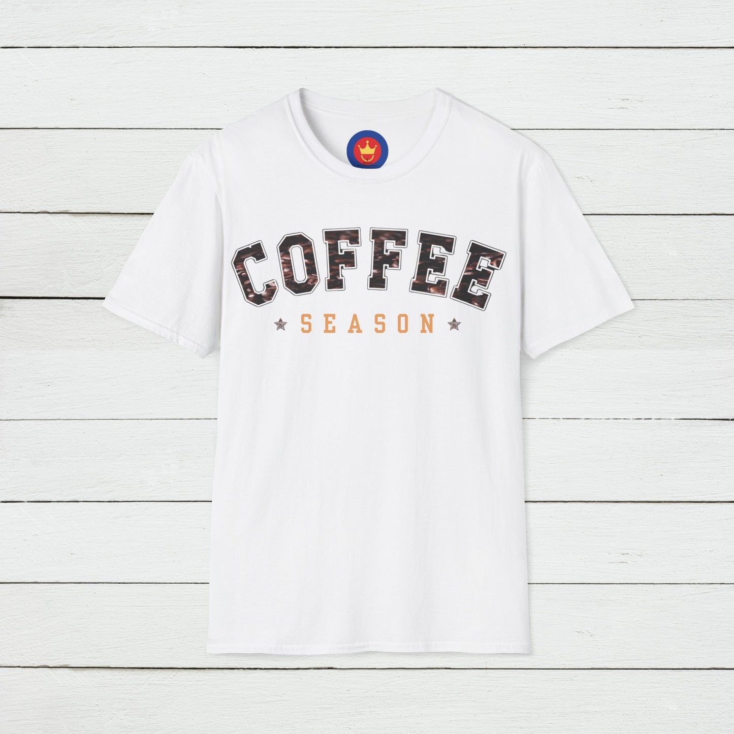 Unisex Coffee Season Graphic Tee, Coffee Graphic T-Shirt, Retro Coffee Tee, Trendy Graphic Shirt, Coffee Lover Gift, Foodie Gift