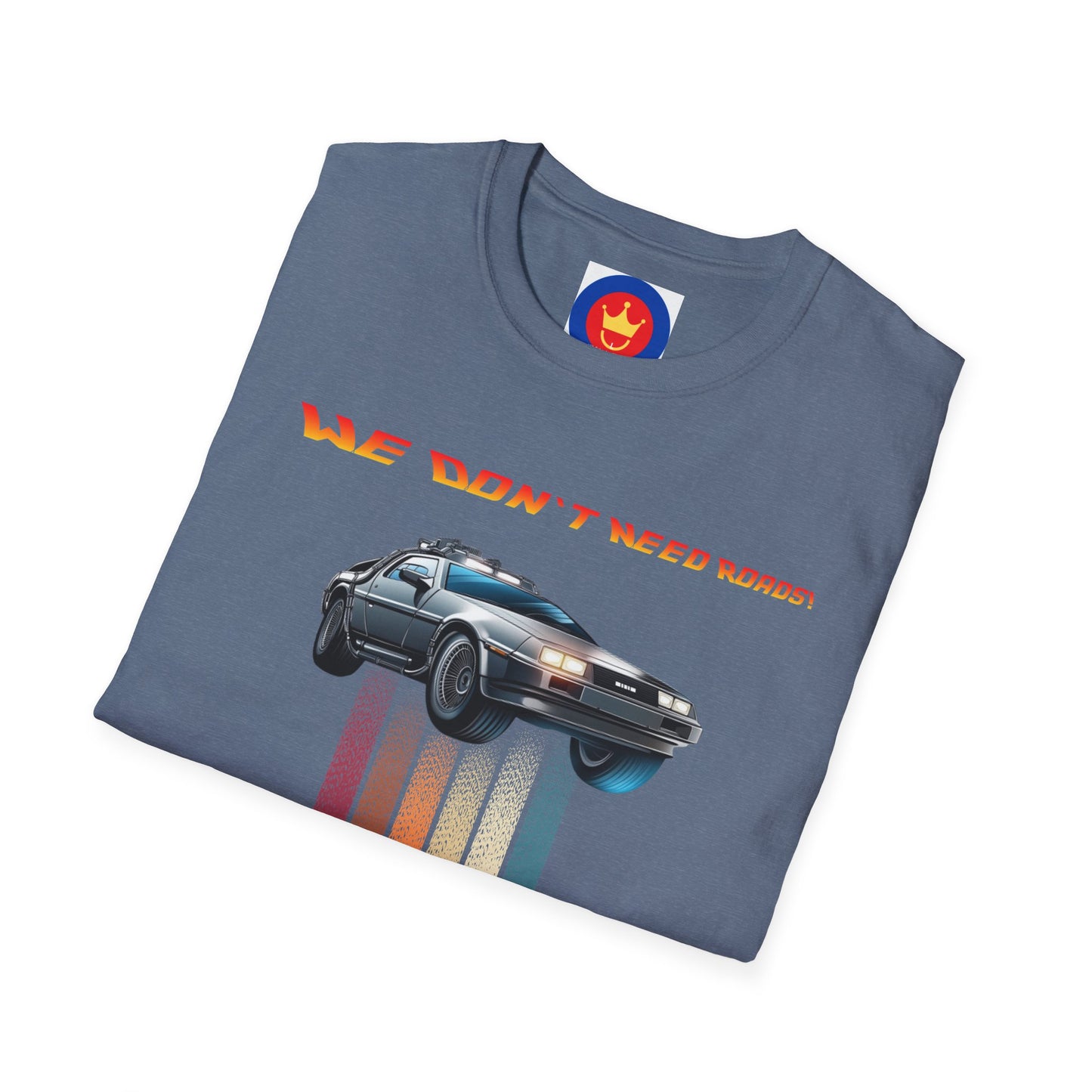 Back to the Future DeLorean Inspired Unisex T-Shirt | 80s Movie Design Shirt